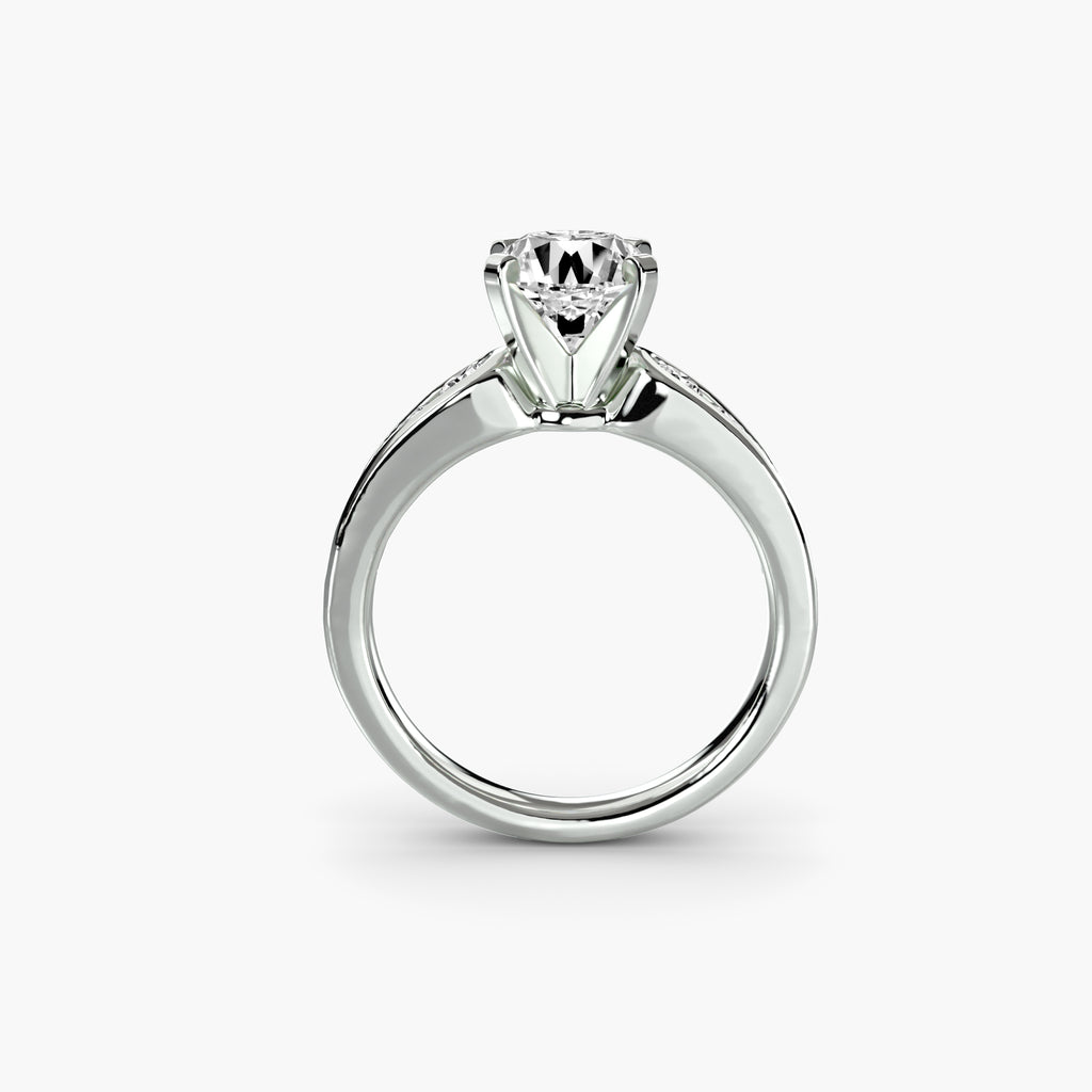 Pavé Solitaire