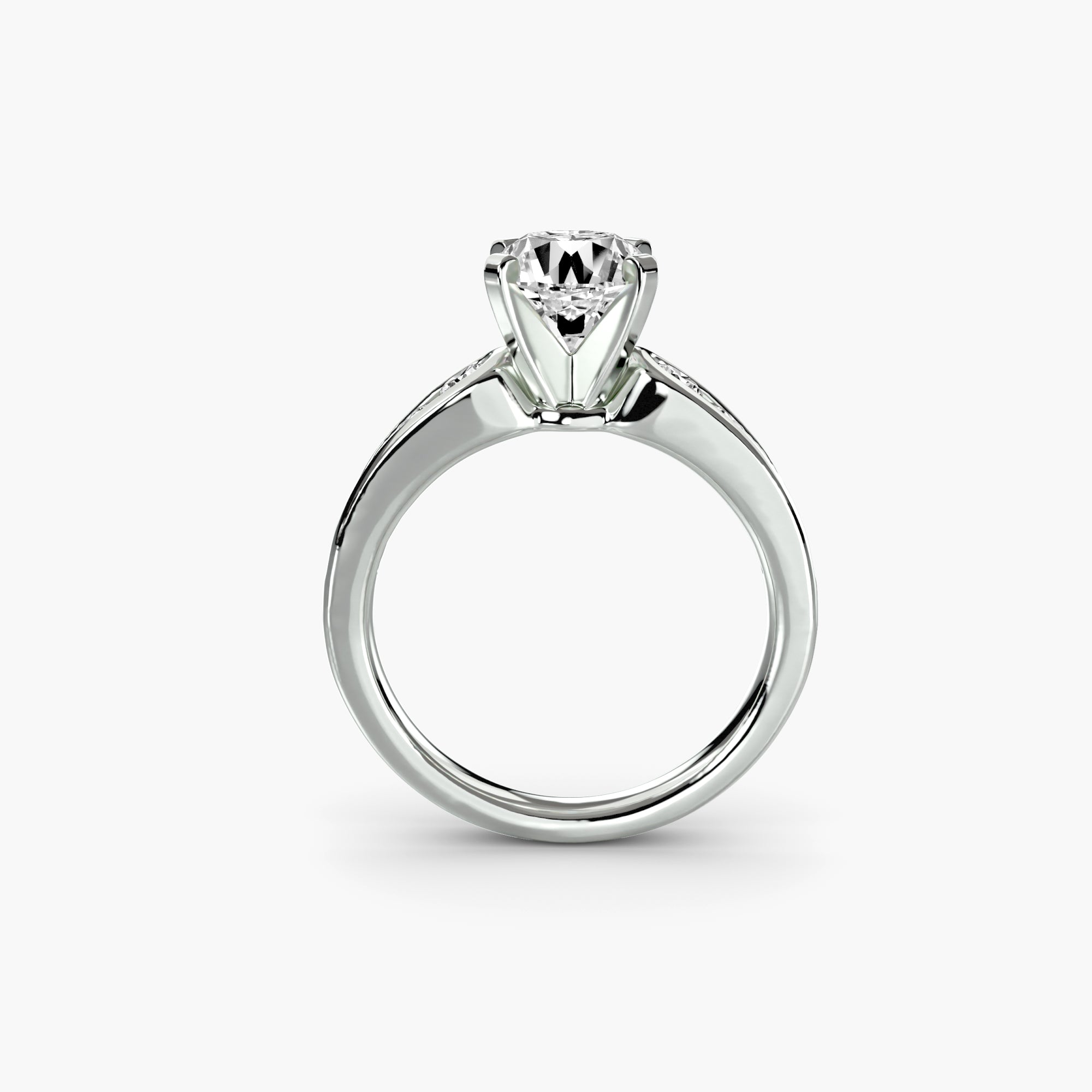 Pavé Solitaire
