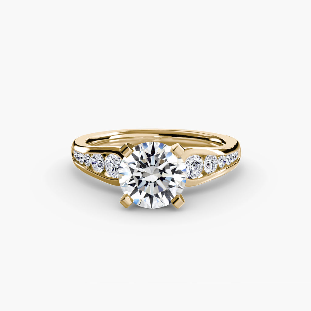 Pavé Solitaire