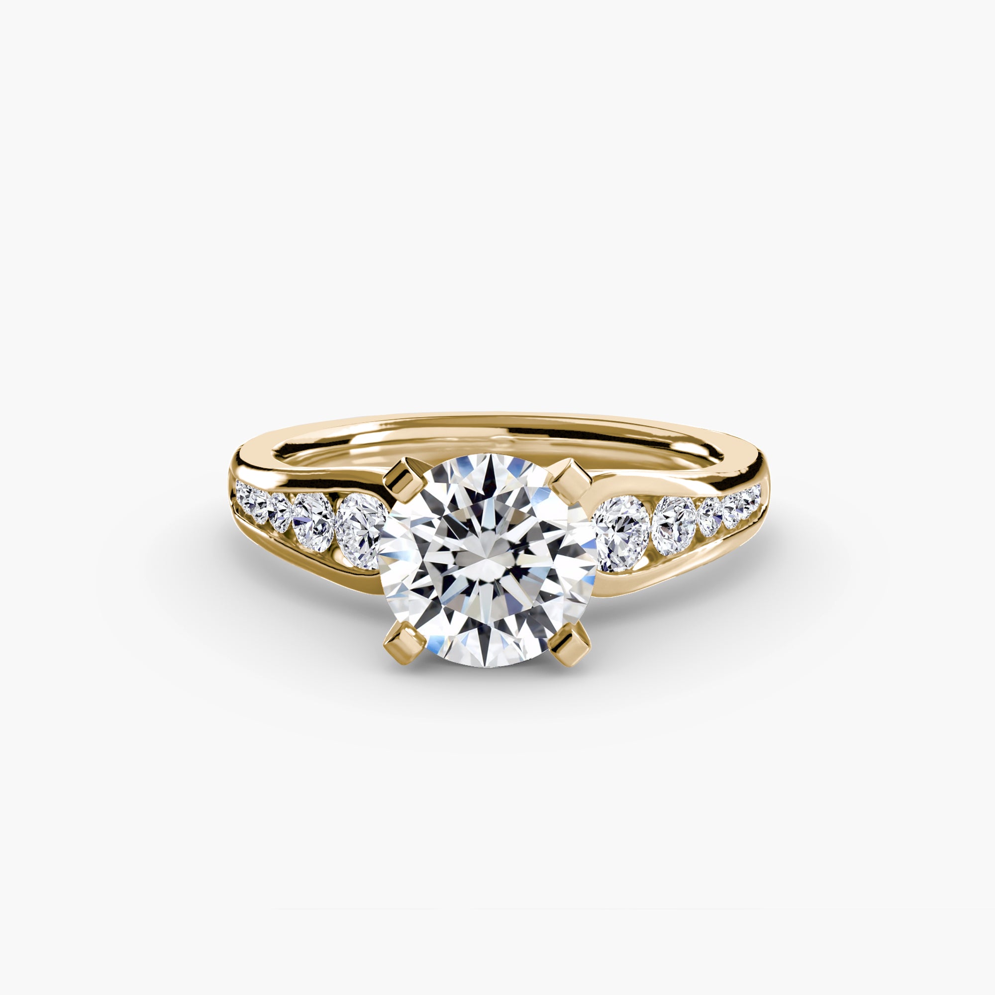 Pavé Solitaire