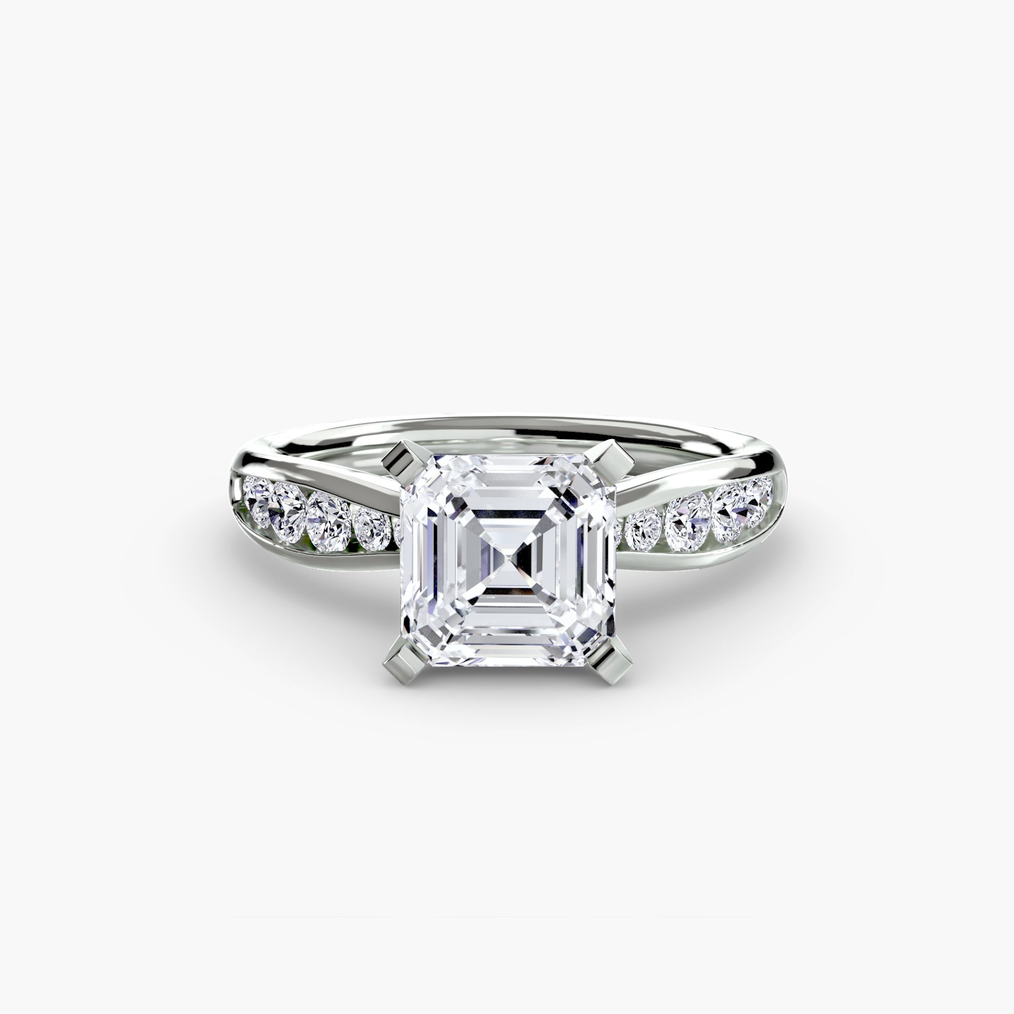 Pavé Solitaire