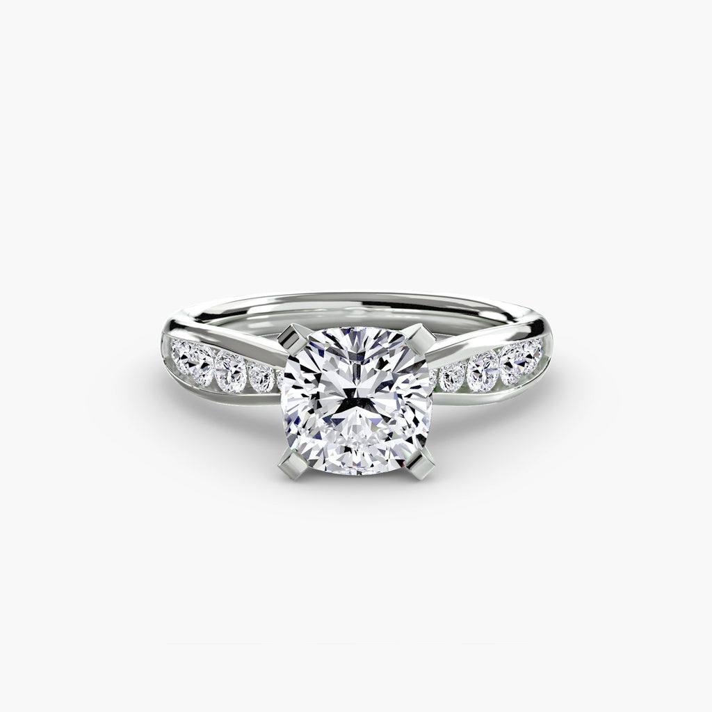 Pavé Solitaire