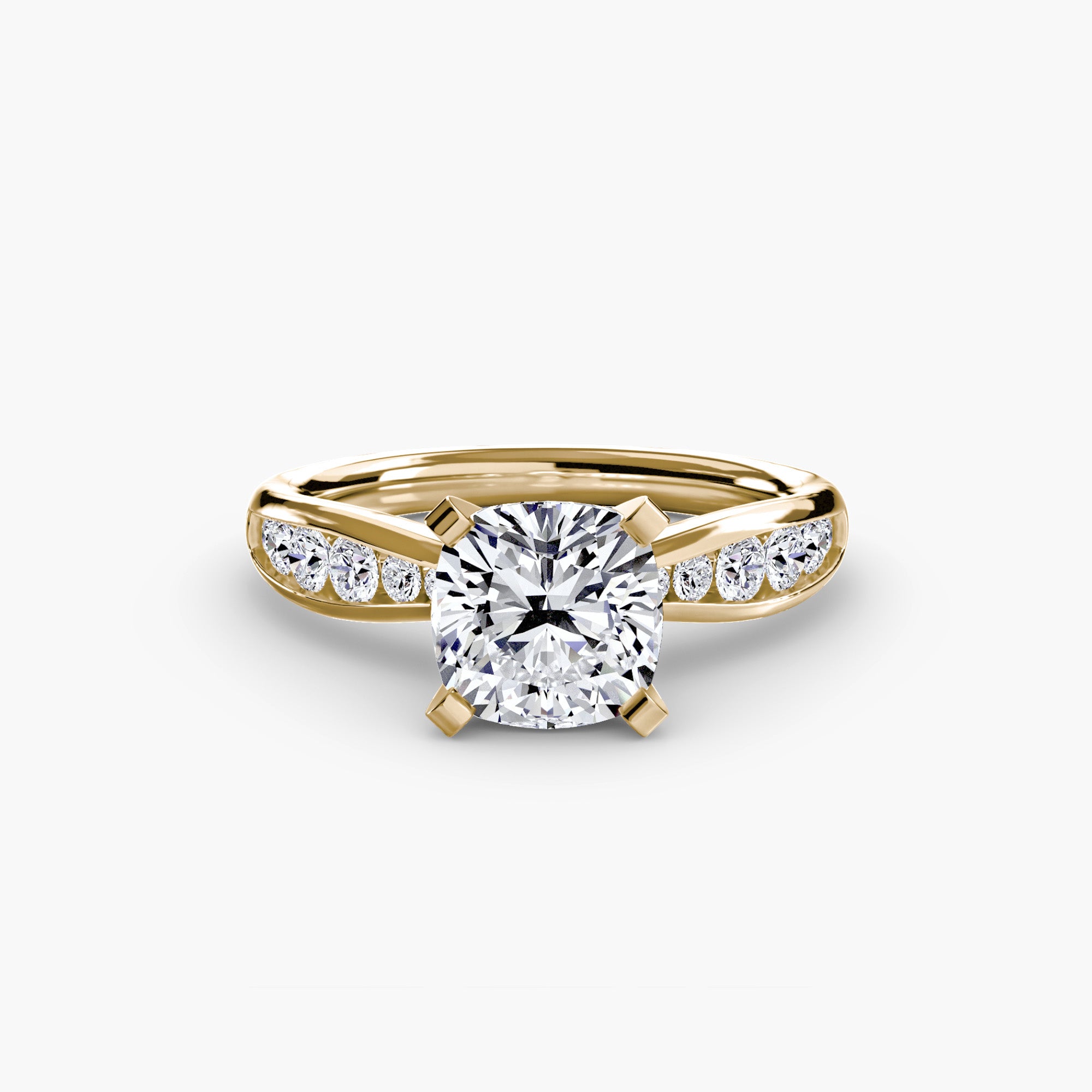 Pavé Solitaire
