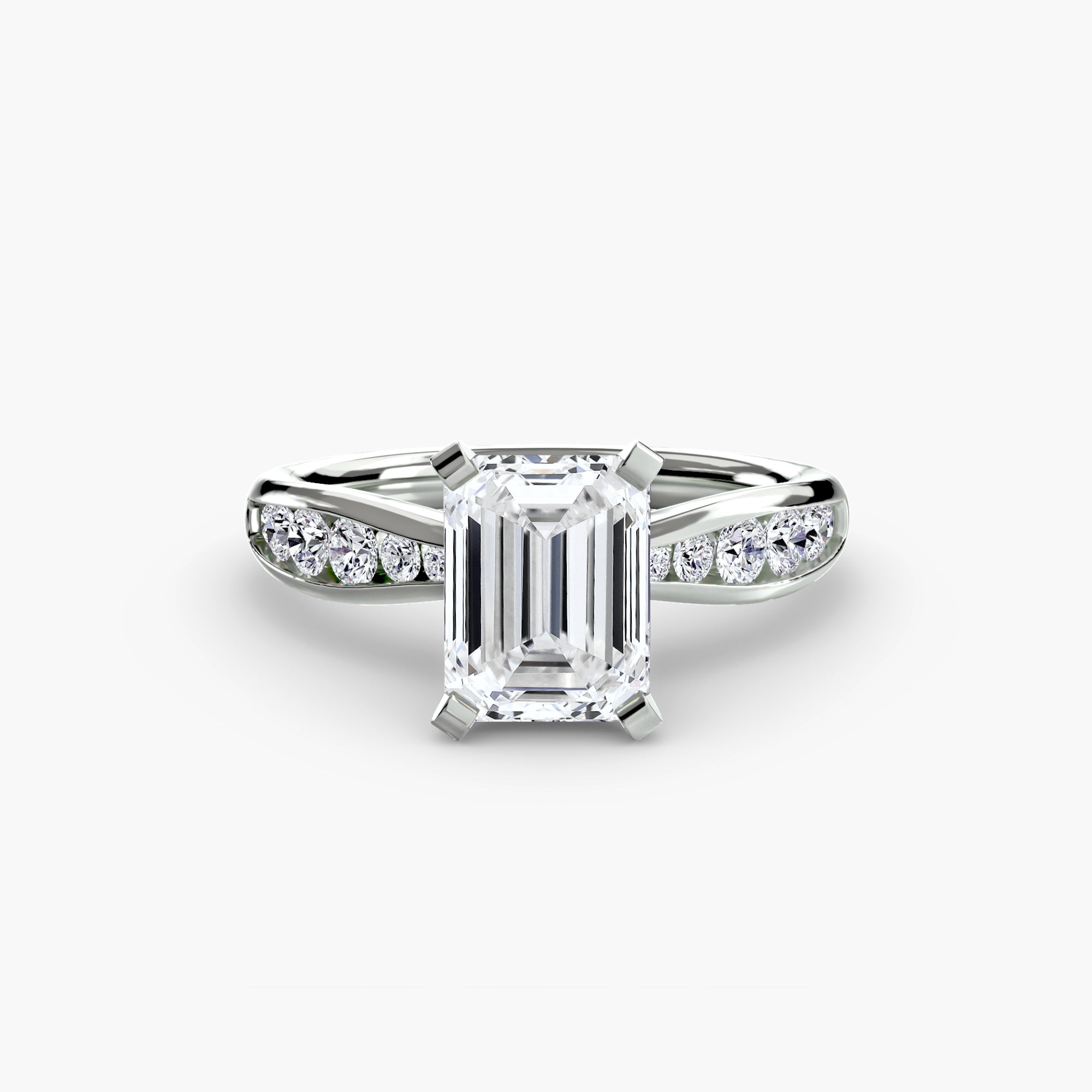 Pavé Solitaire
