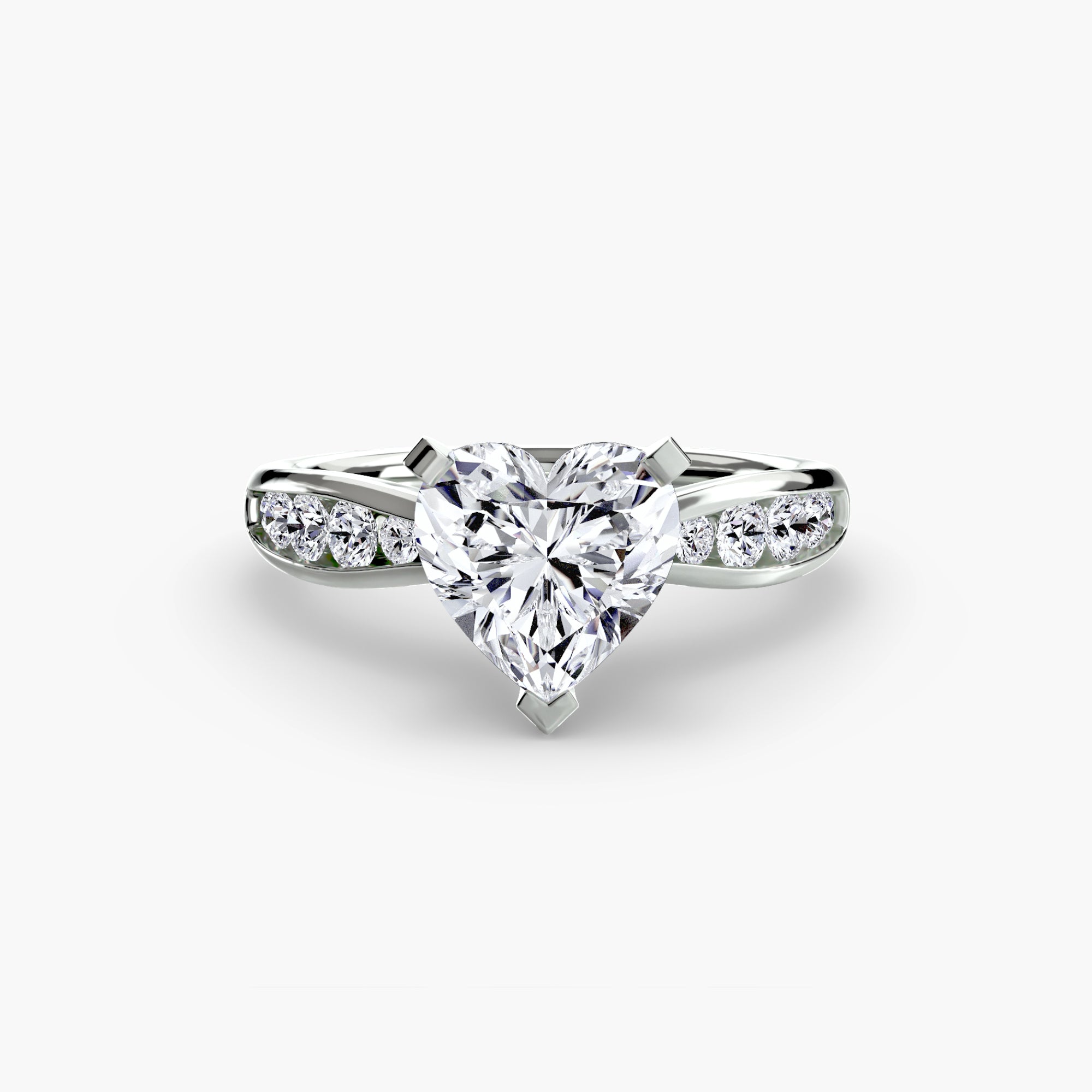Pavé Solitaire