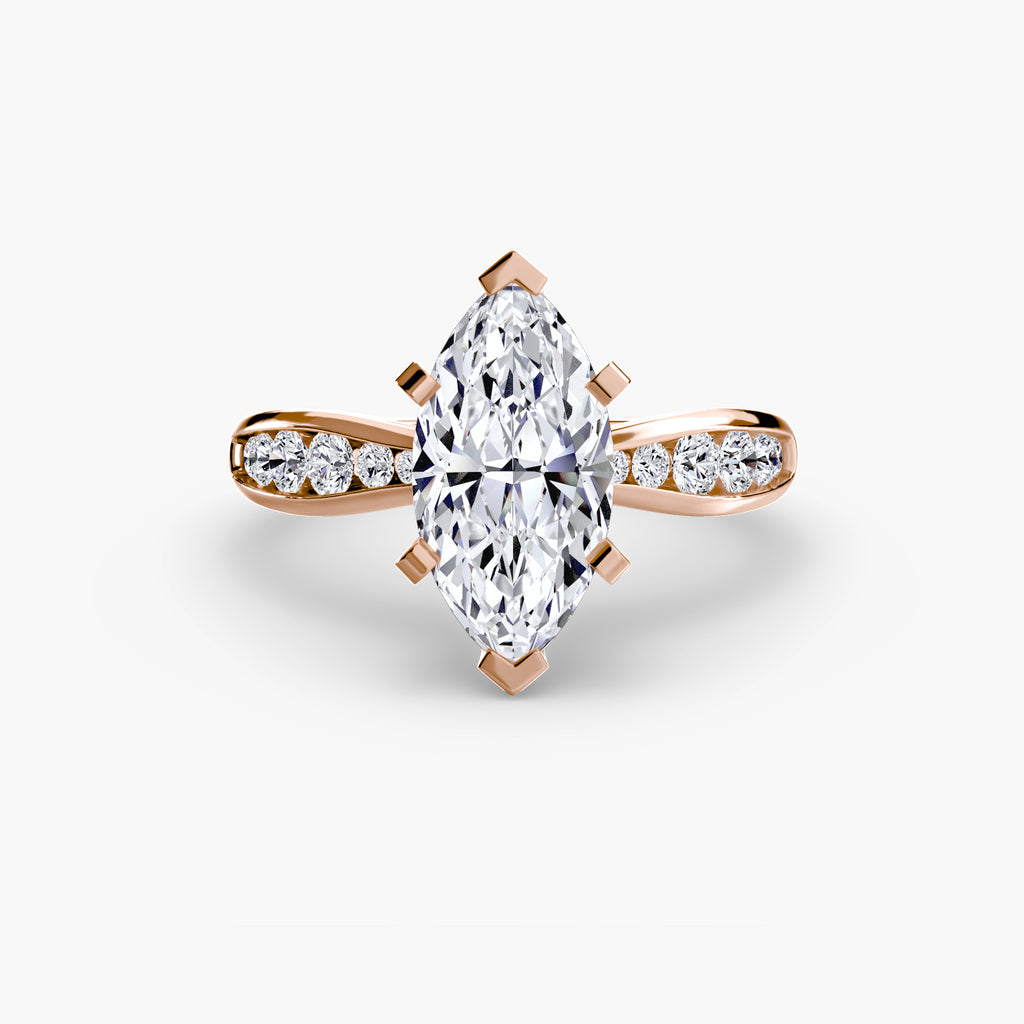 Pavé Solitaire