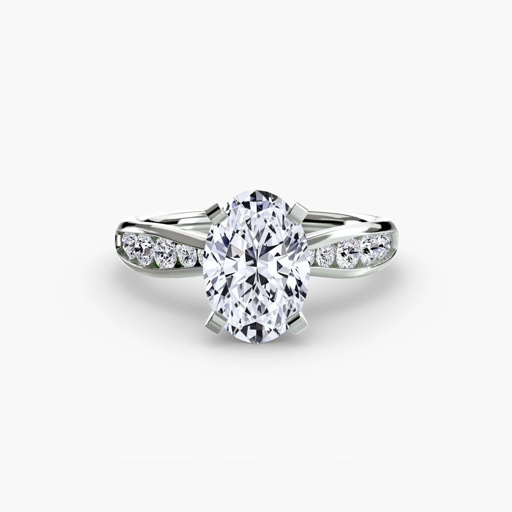 Pavé Solitaire