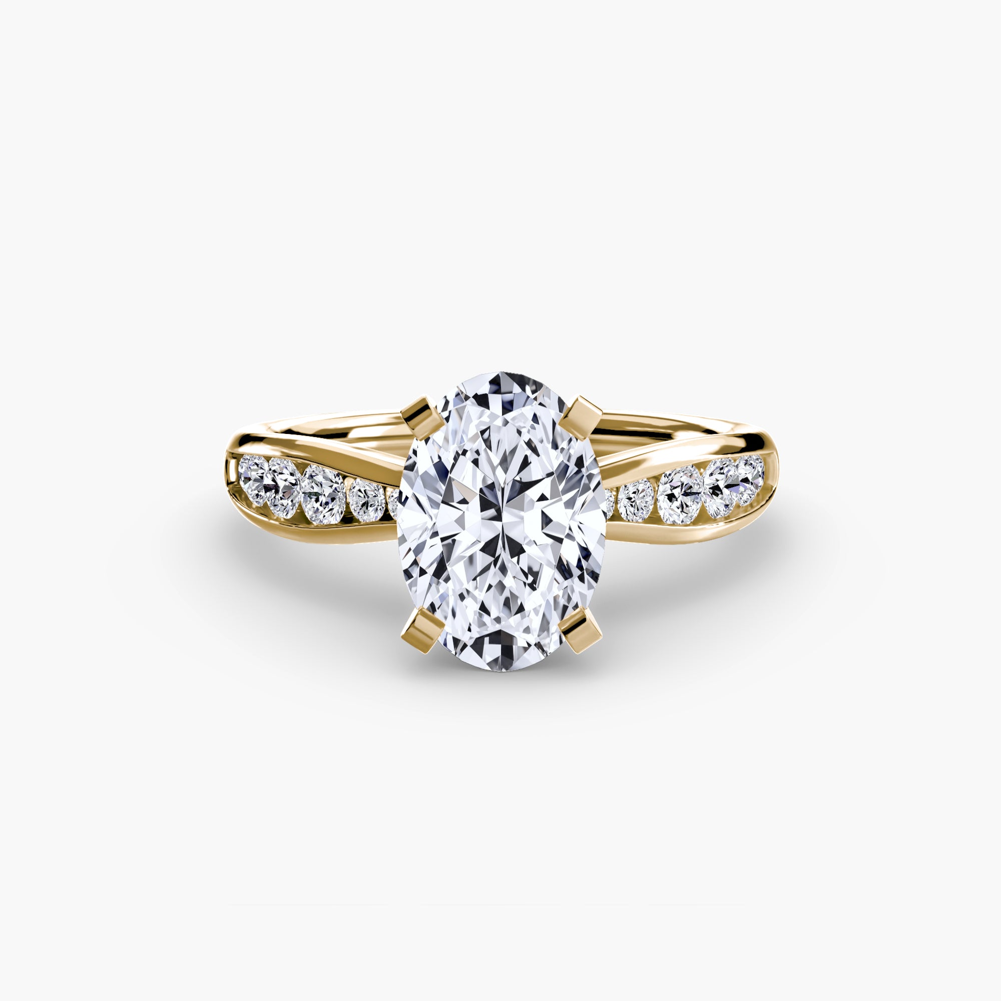 Pavé Solitaire