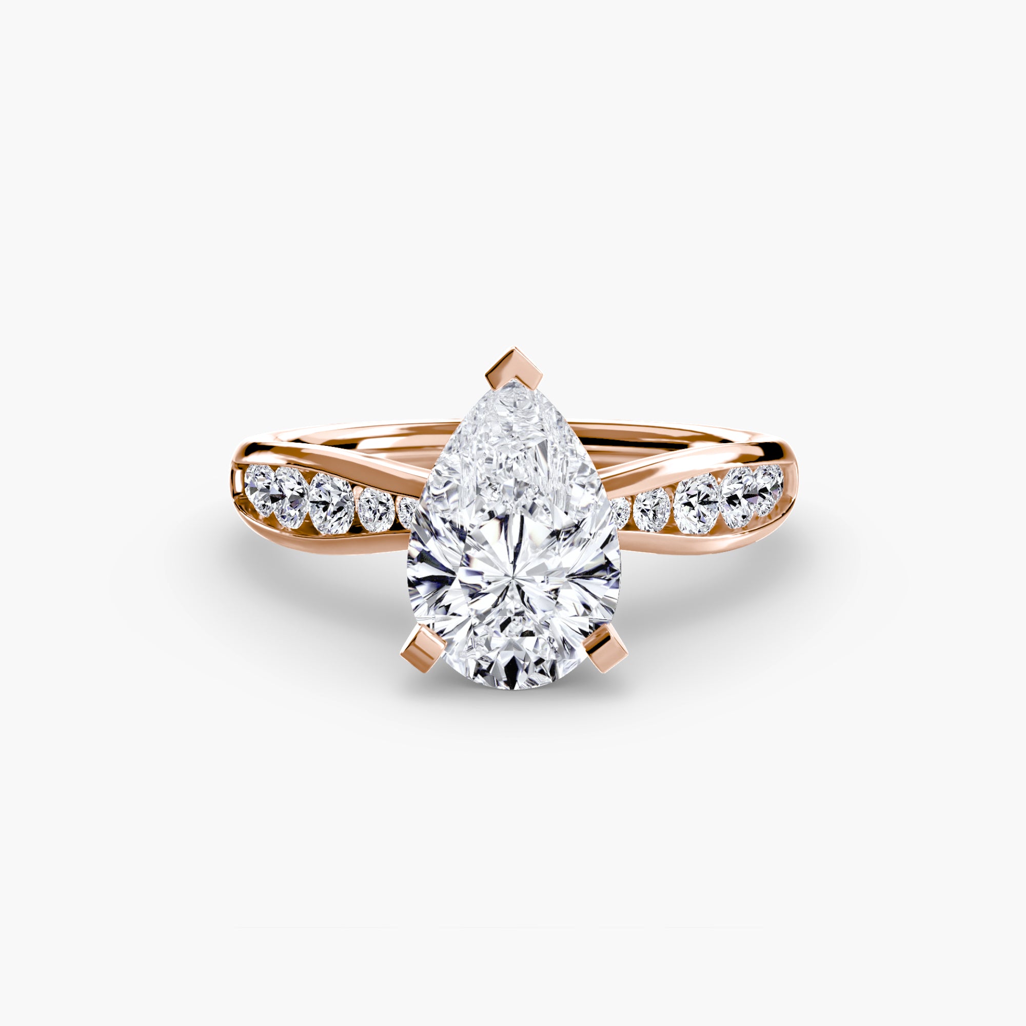 Pavé Solitaire