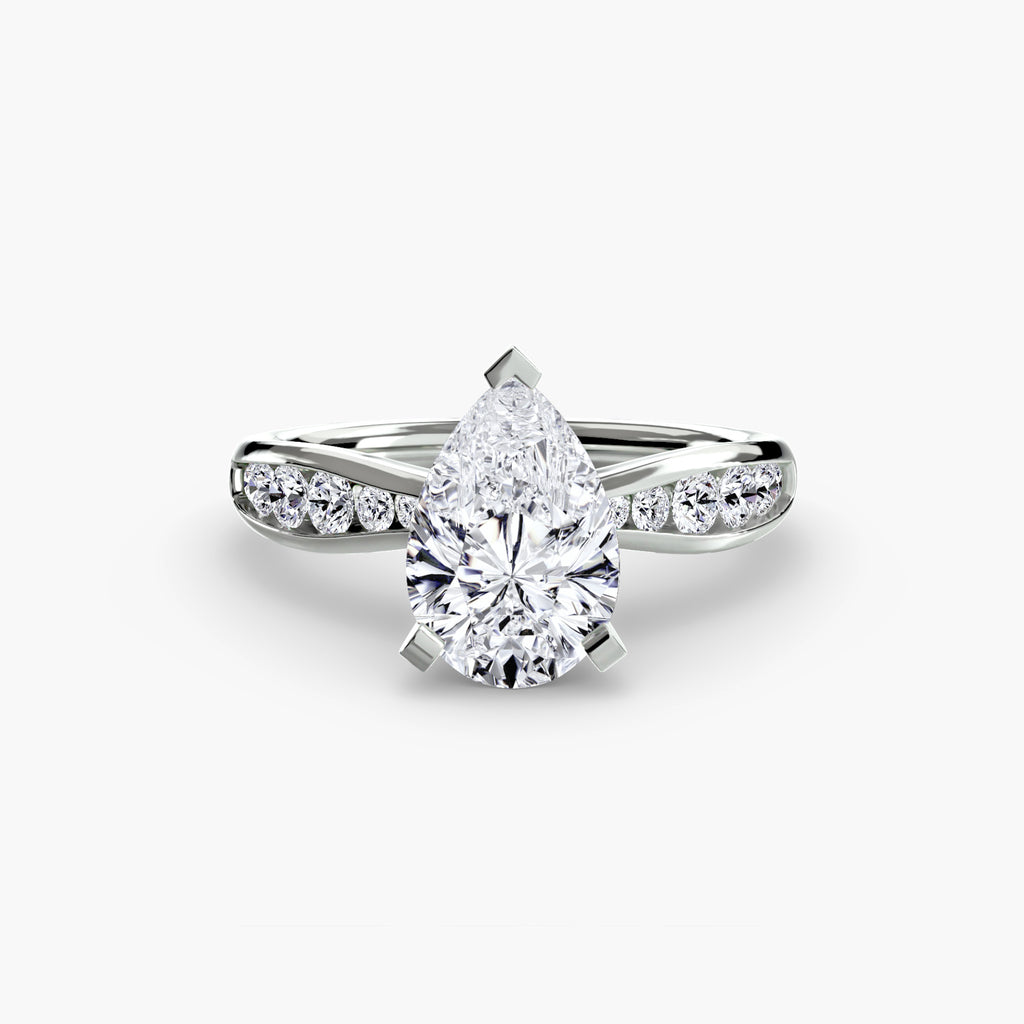 Pavé Solitaire