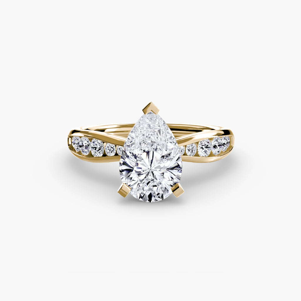 Pavé Solitaire