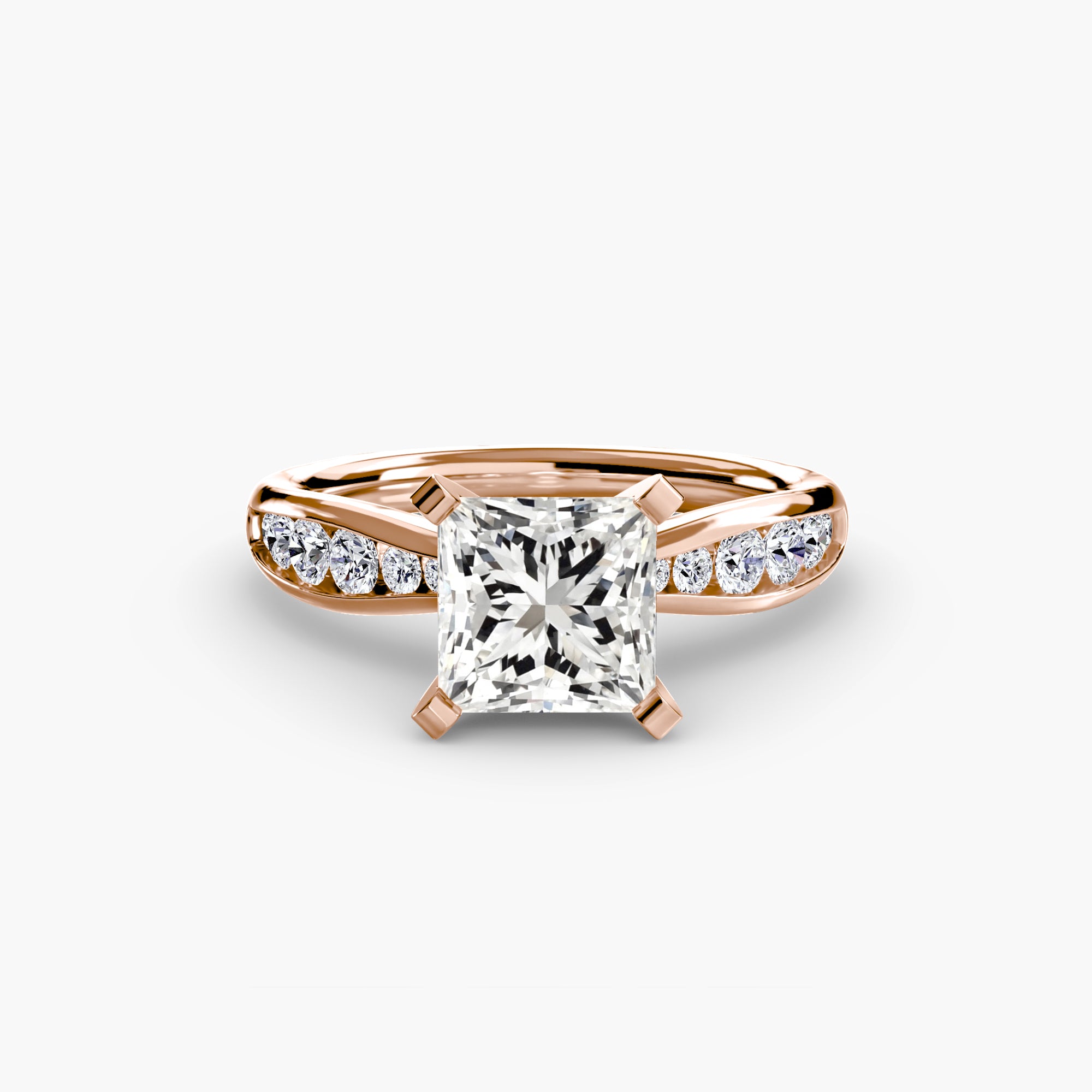 Pavé Solitaire