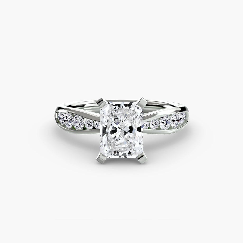 Pavé Solitaire