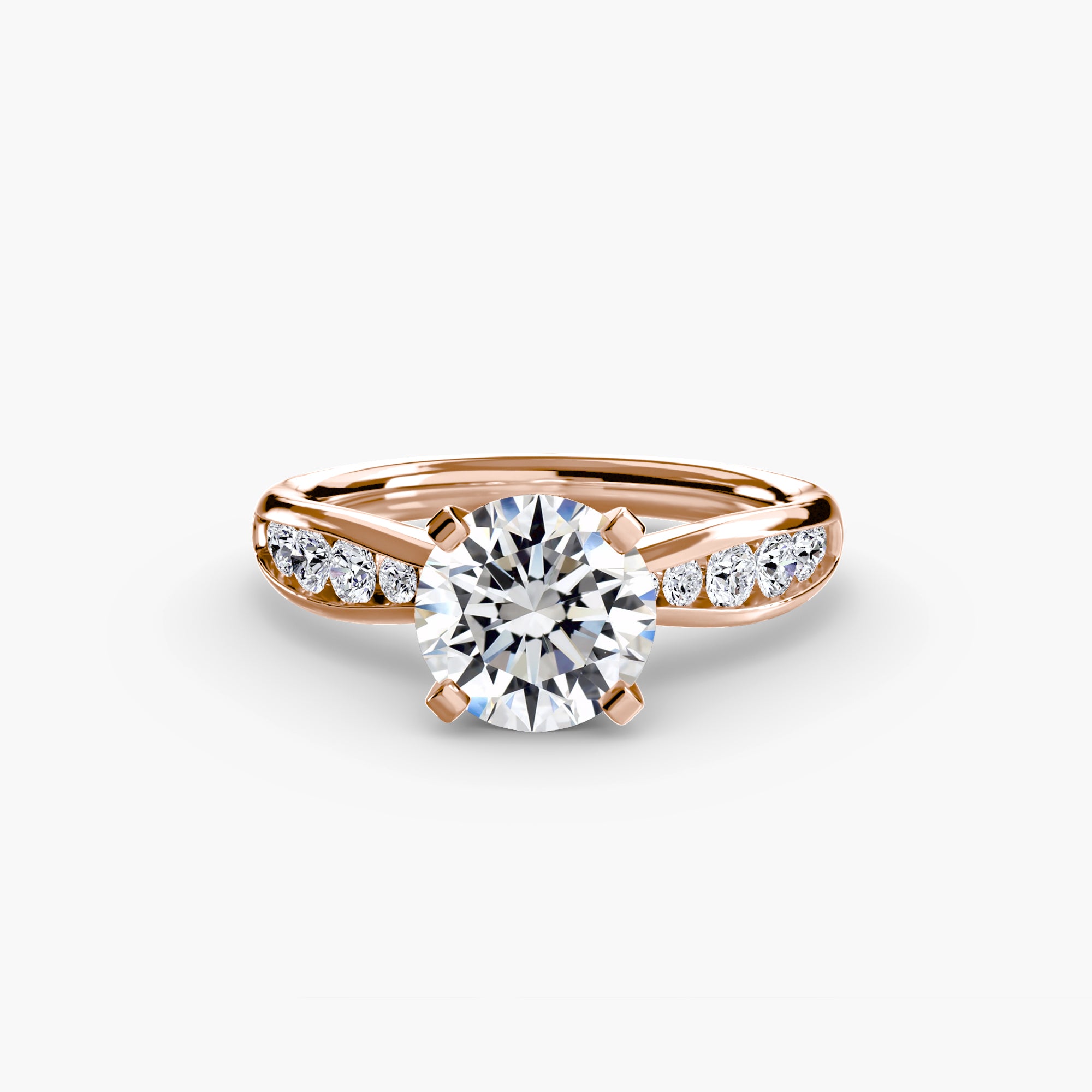 Pavé Solitaire
