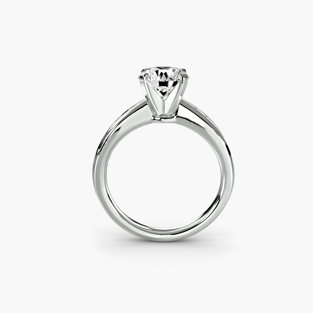 Pavé Solitaire
