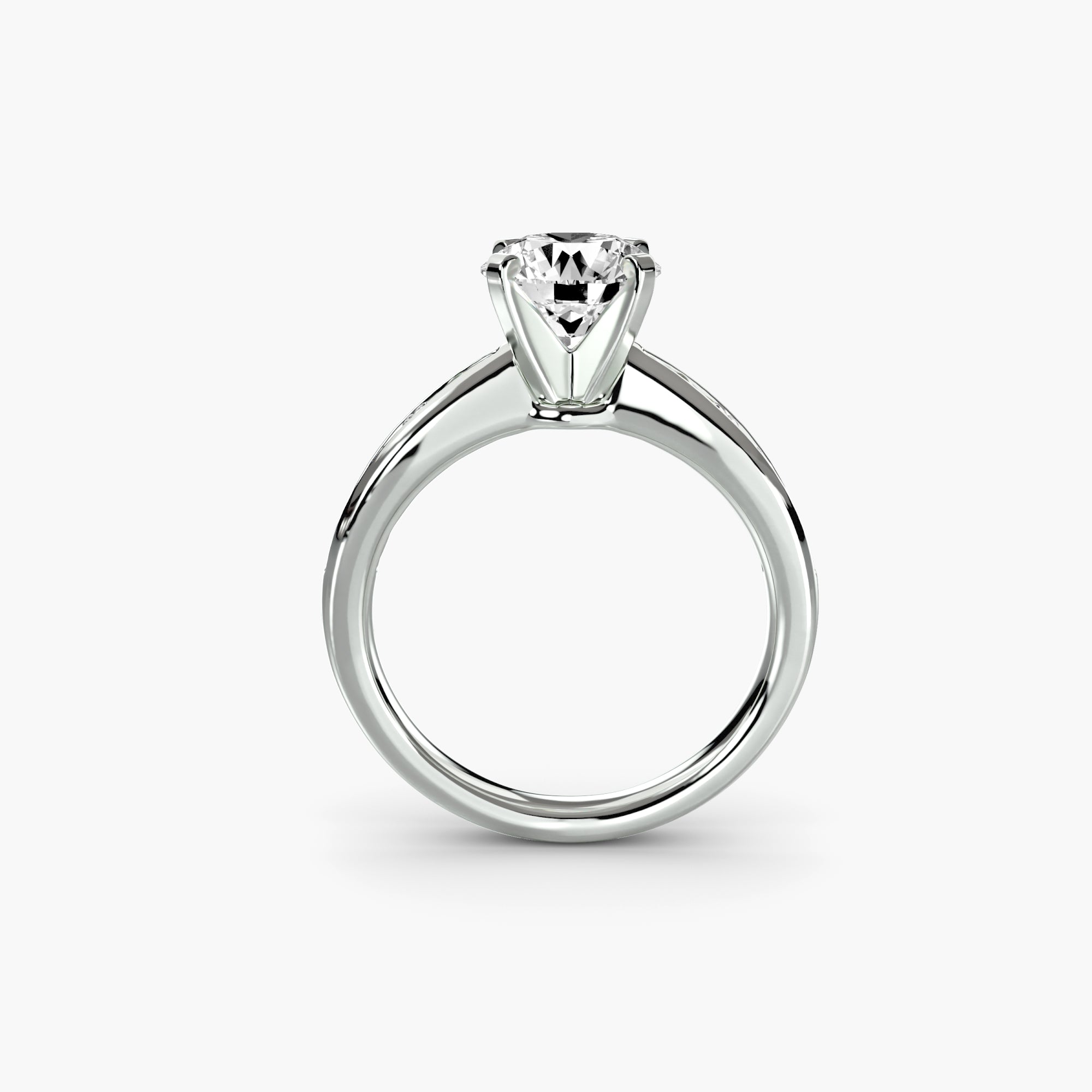 Pavé Solitaire