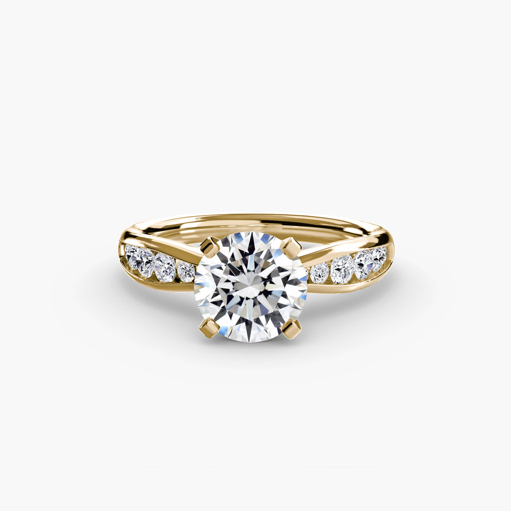 Pavé Solitaire
