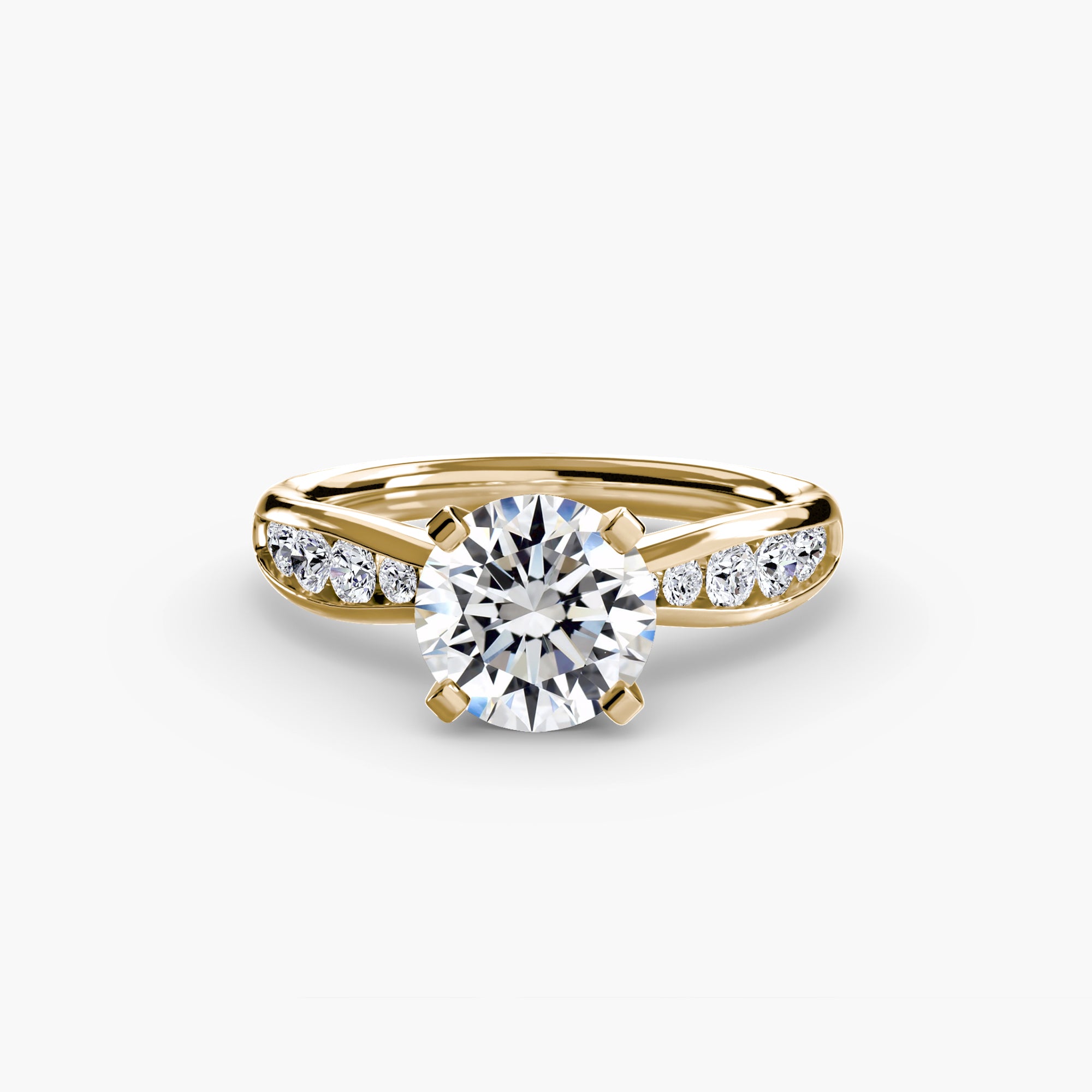 Pavé Solitaire