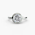 Bezel Set Solitaire