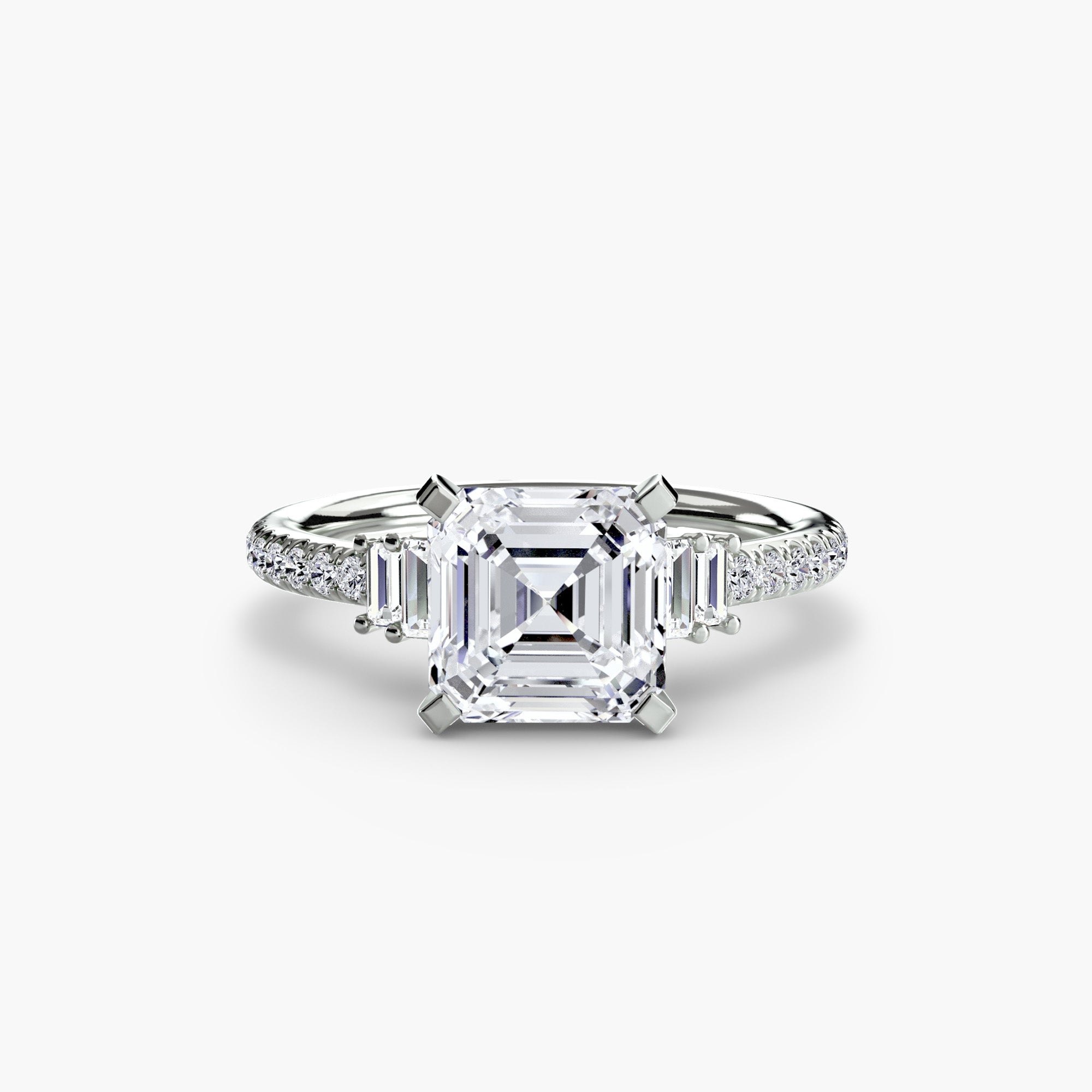 Pavé Solitaire