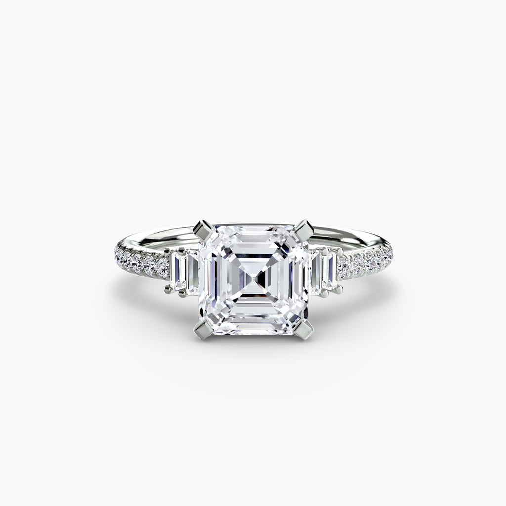 Pavé Solitaire