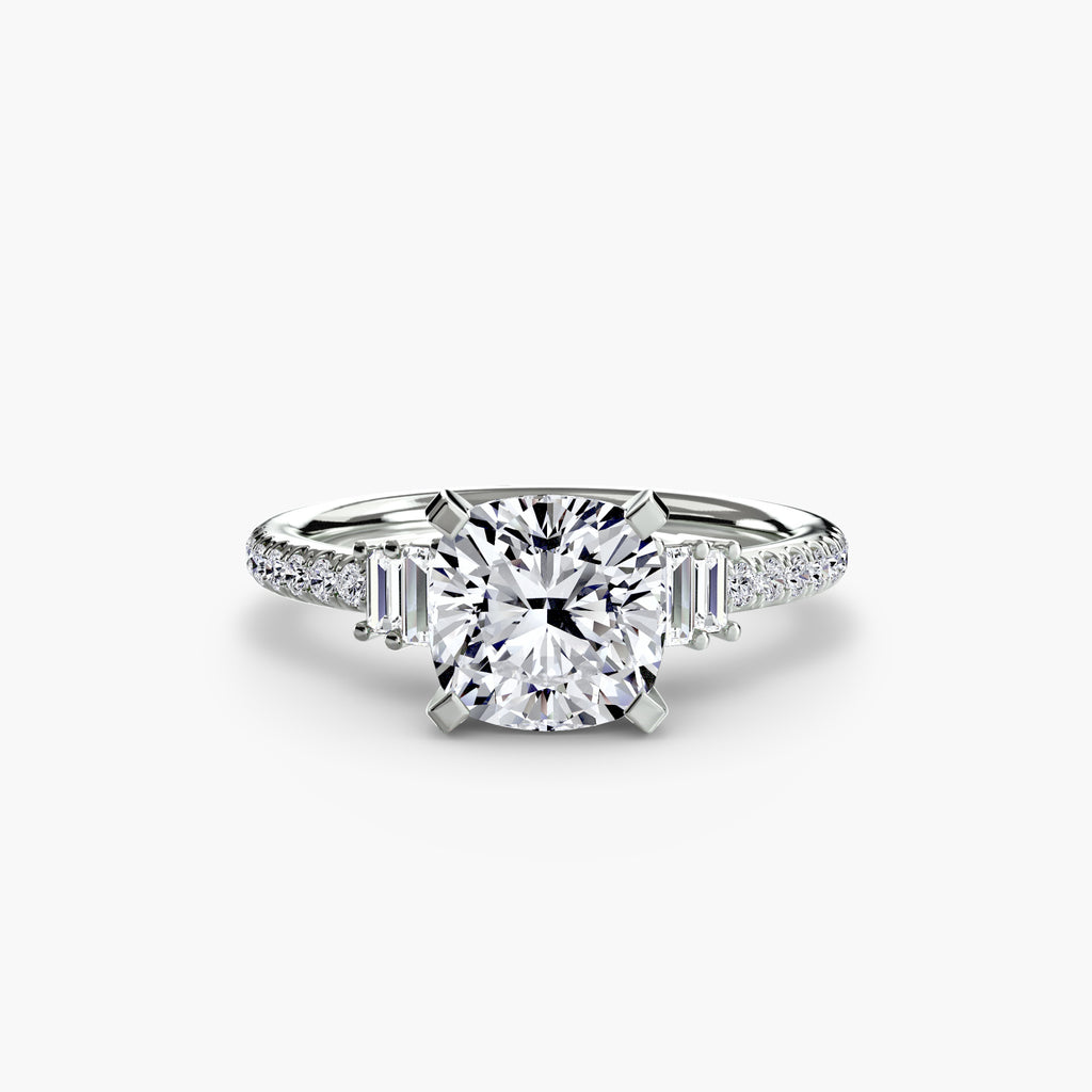 Pavé Solitaire