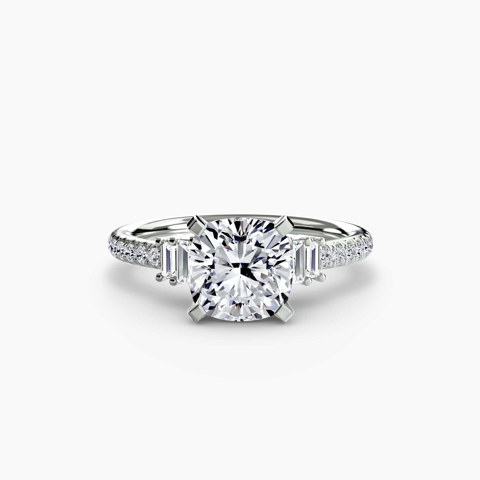 Pavé Solitaire