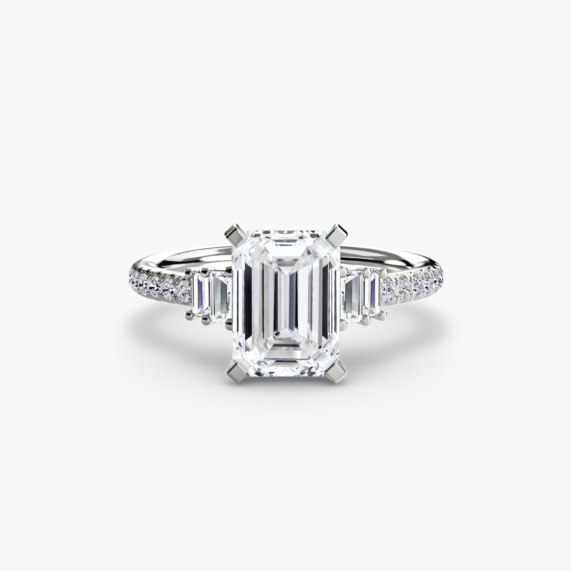 Pavé Solitaire