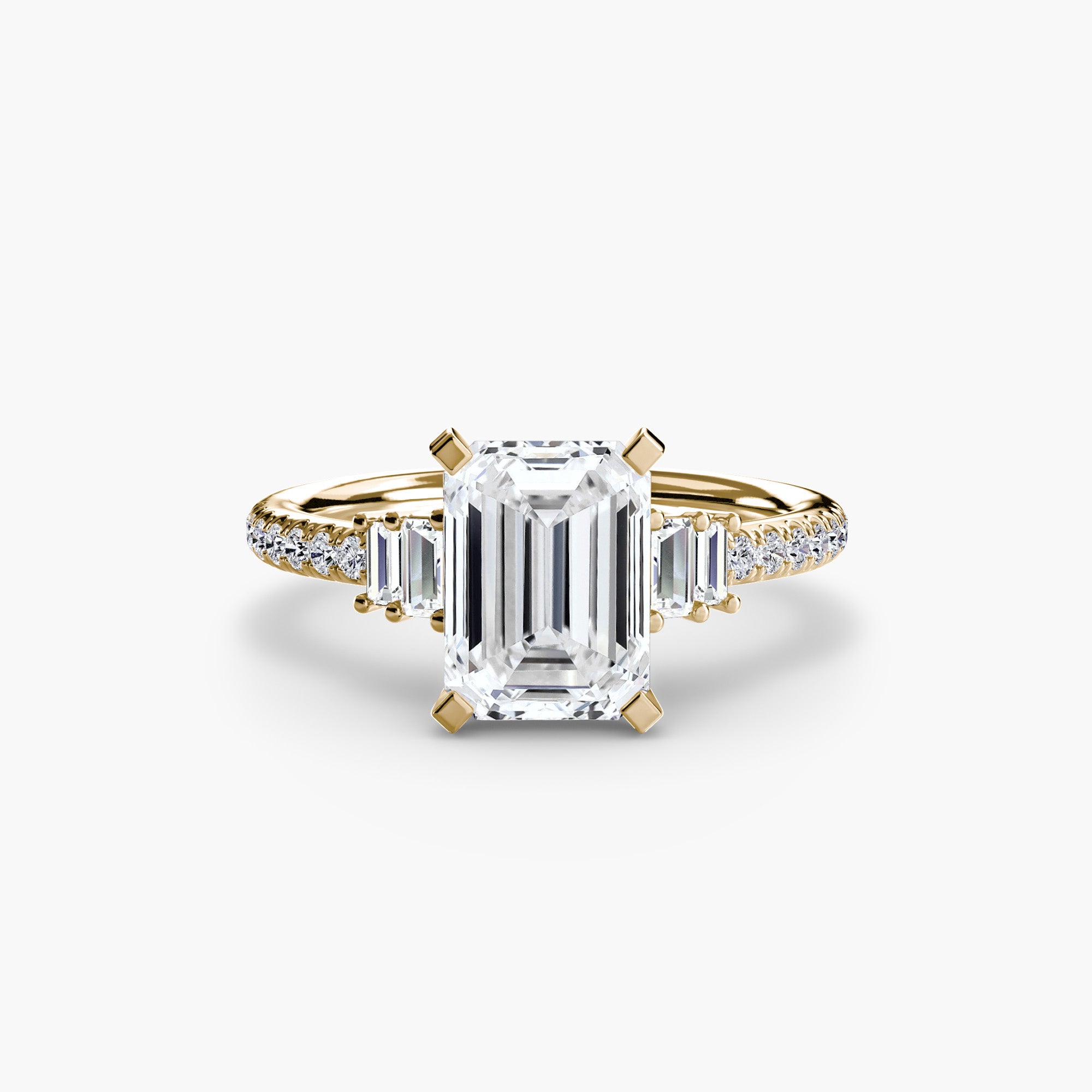 Pavé Solitaire