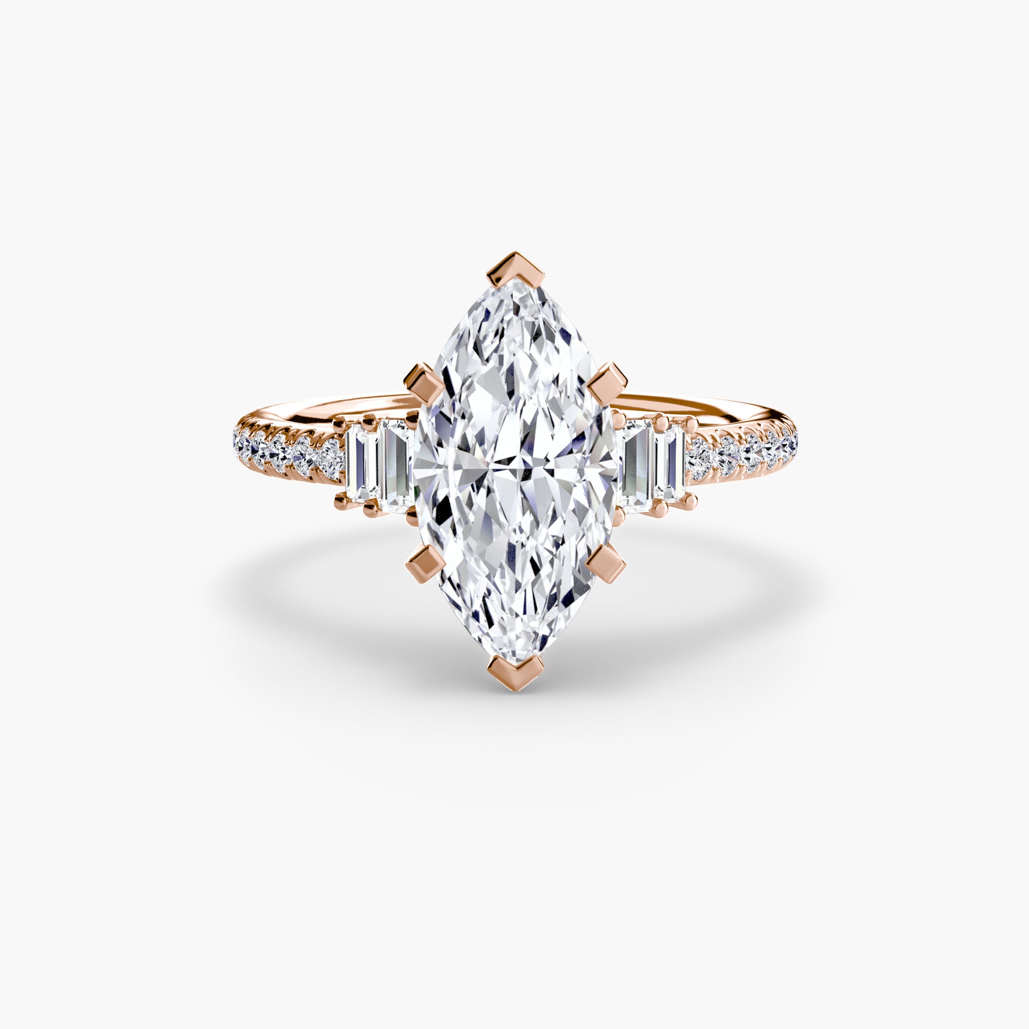 Pavé Solitaire