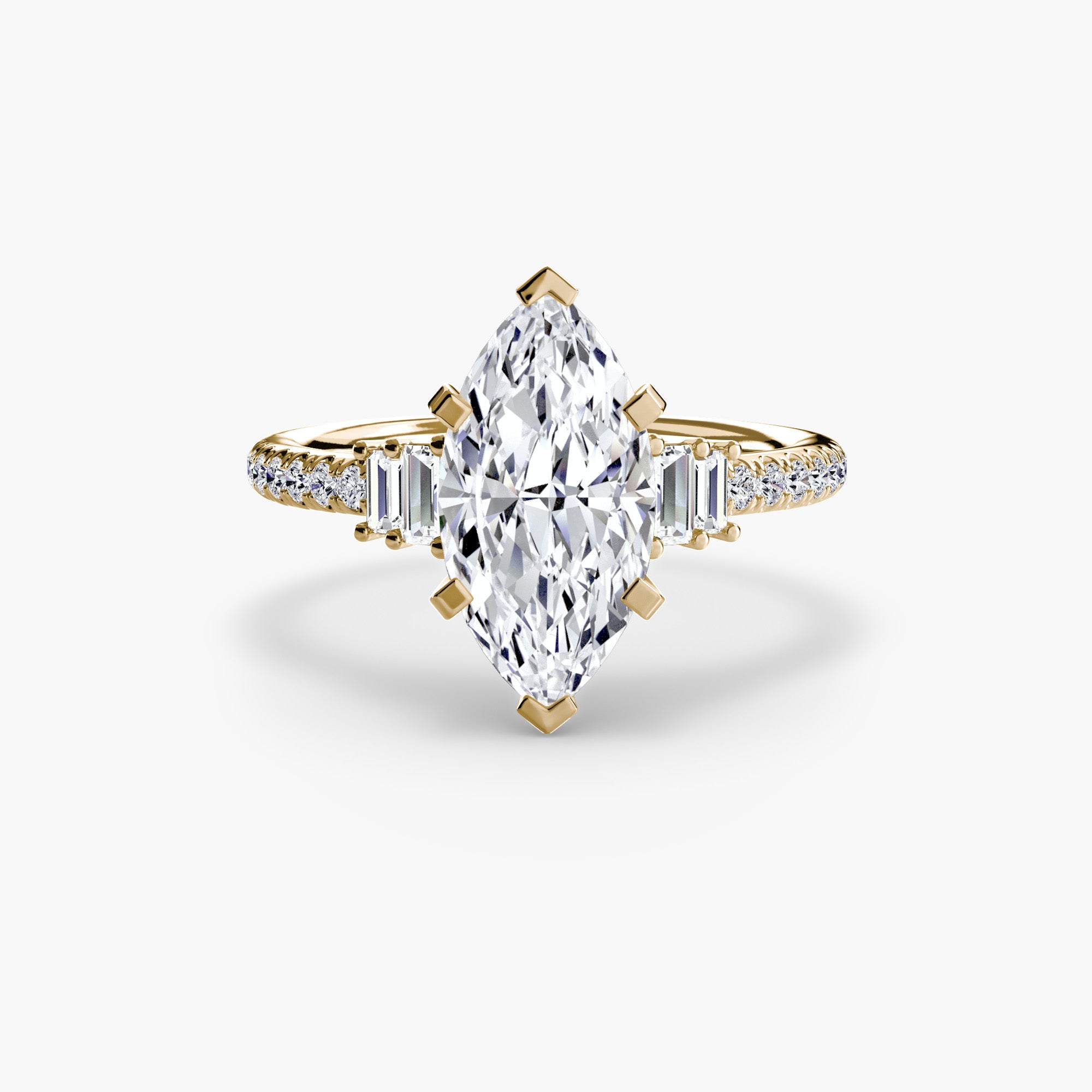 Pavé Solitaire
