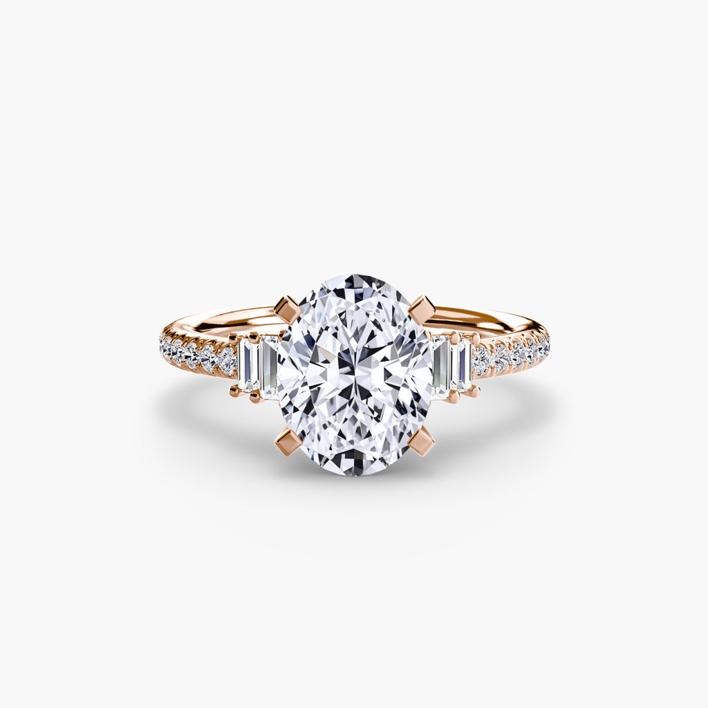 Pavé Solitaire
