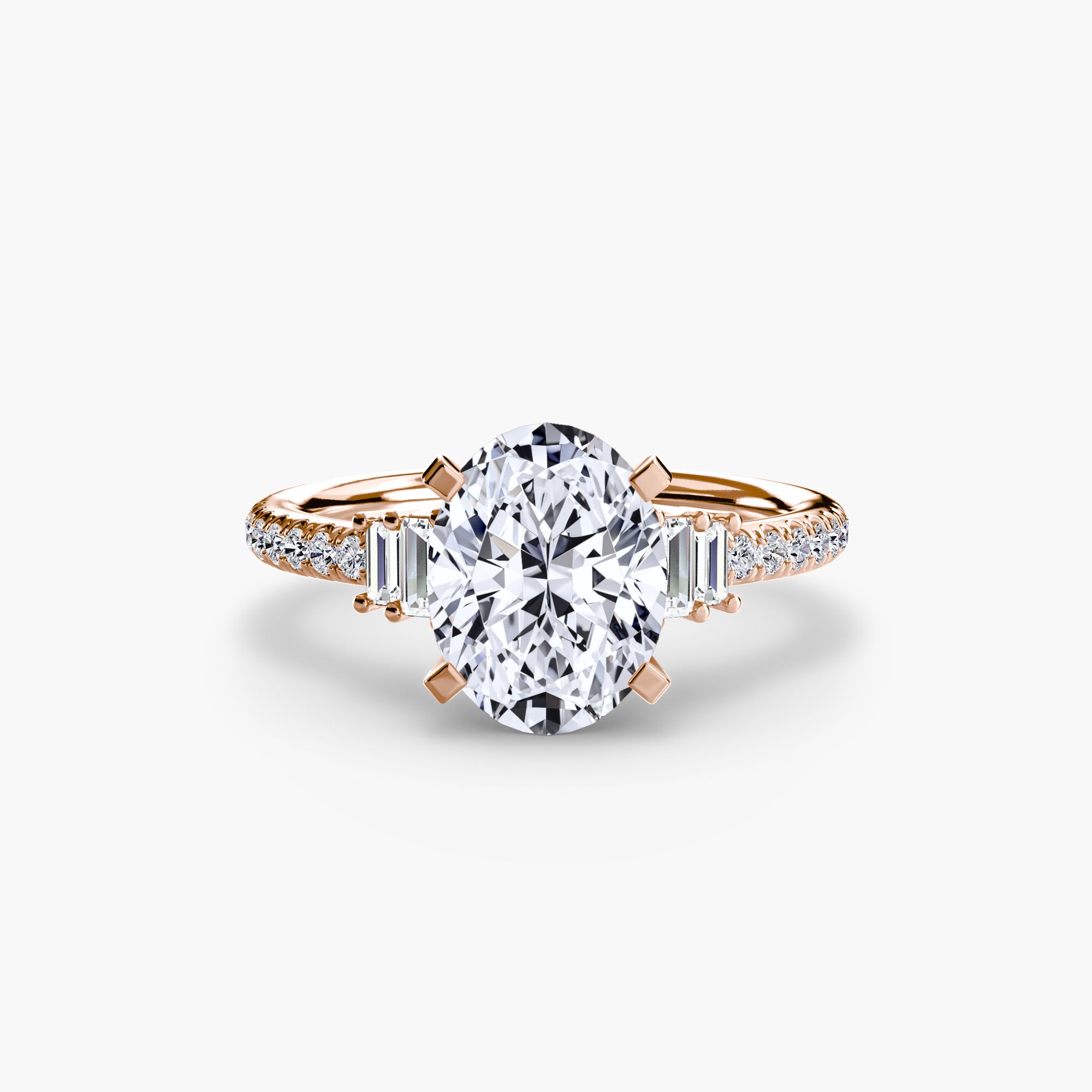 Pavé Solitaire