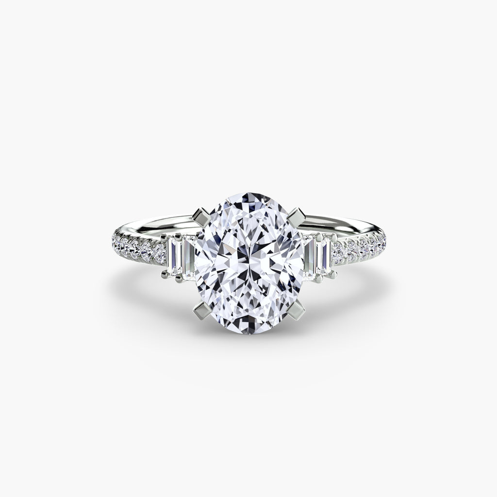 Pavé Solitaire
