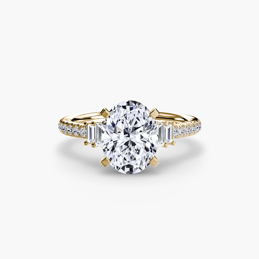 Pavé Solitaire