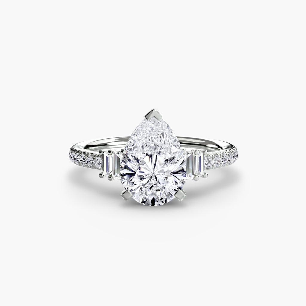 Pavé Solitaire
