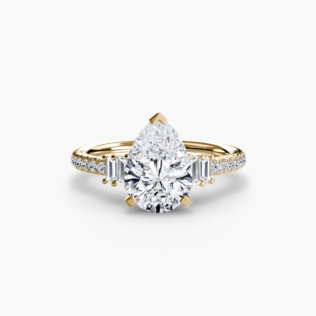 Pavé Solitaire