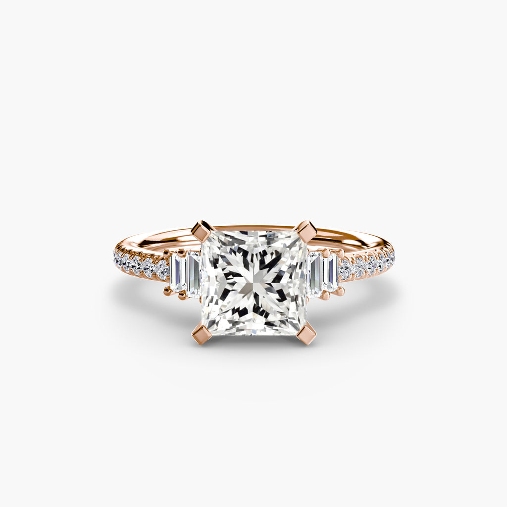 Pavé Solitaire