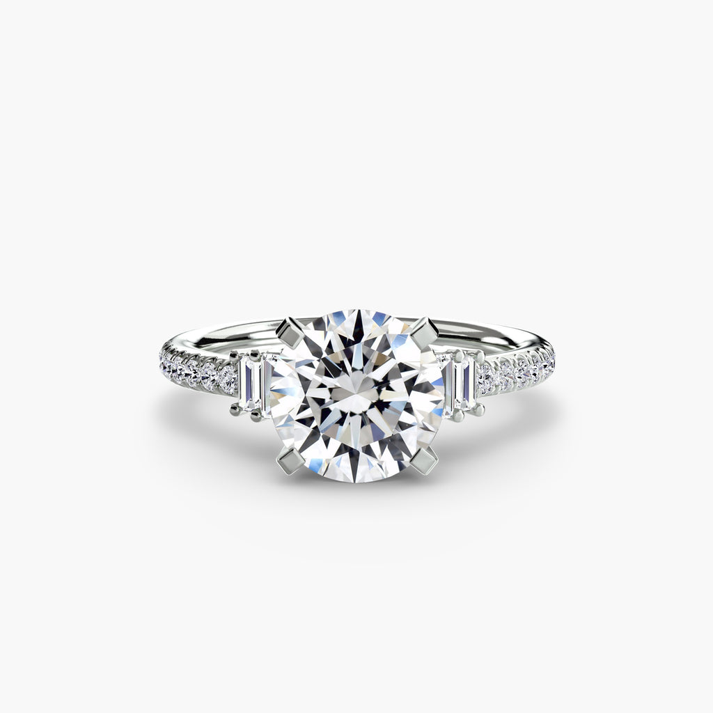 Pavé Solitaire