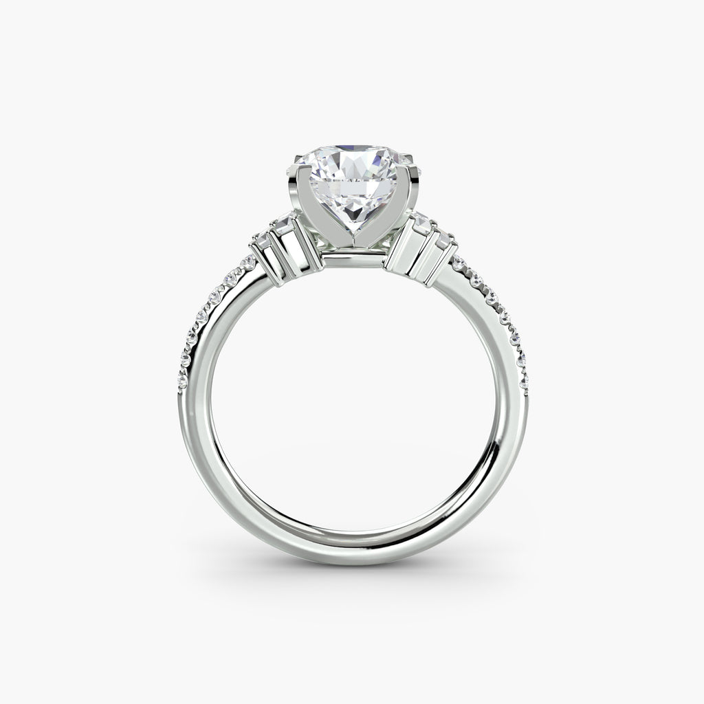 Pavé Solitaire