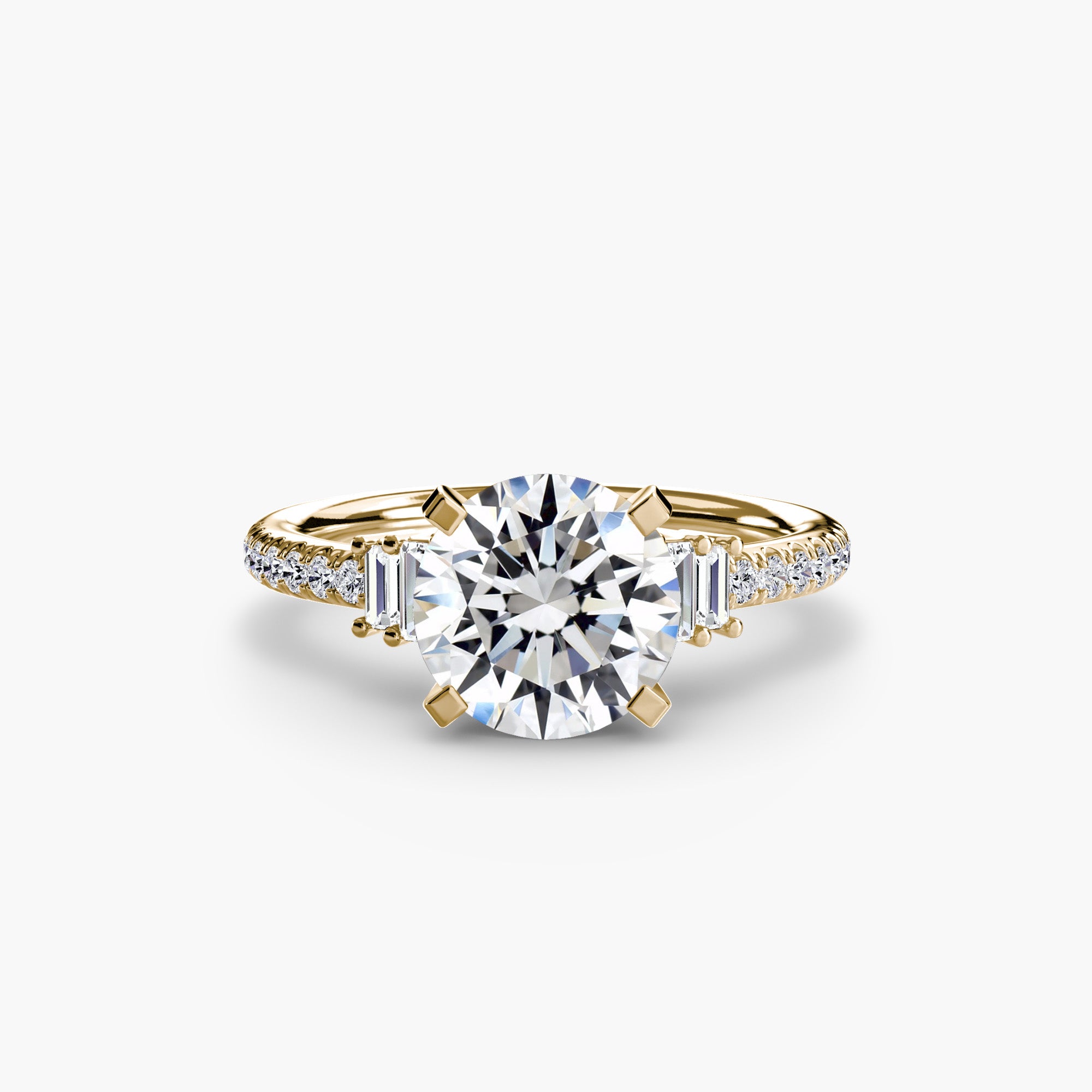 Pavé Solitaire