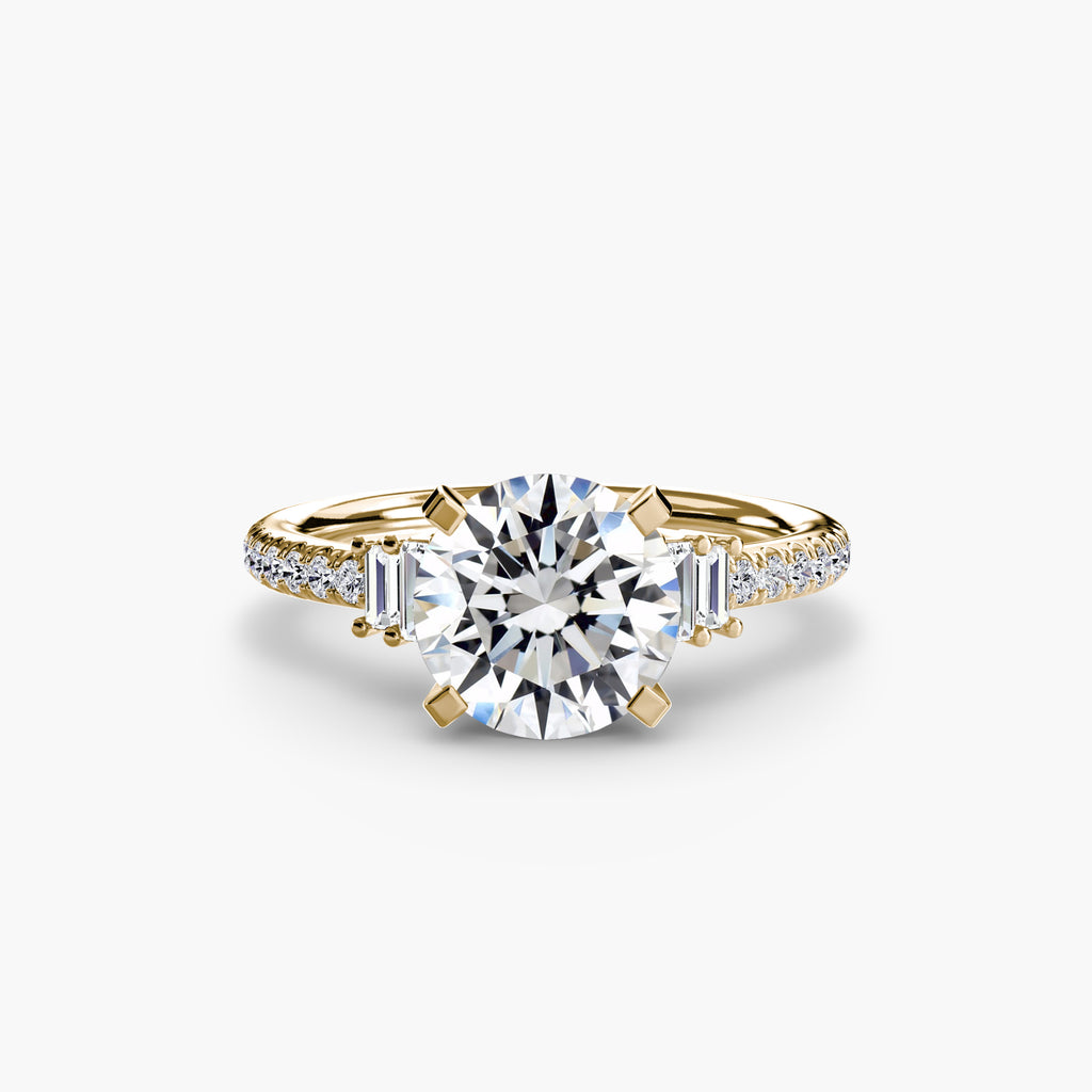 Pavé Solitaire