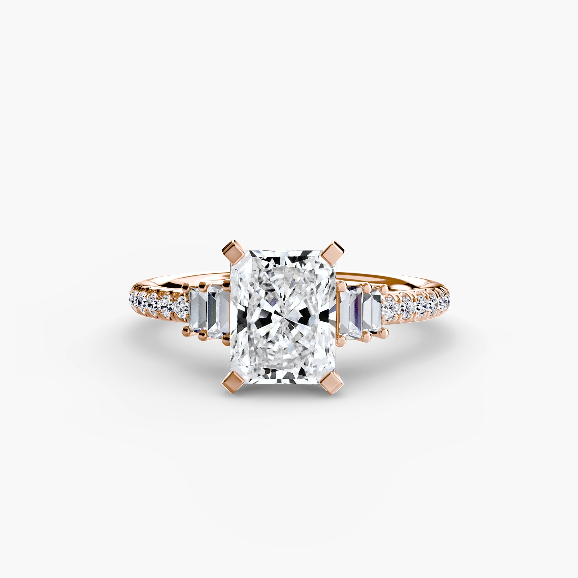 Pavé Solitaire
