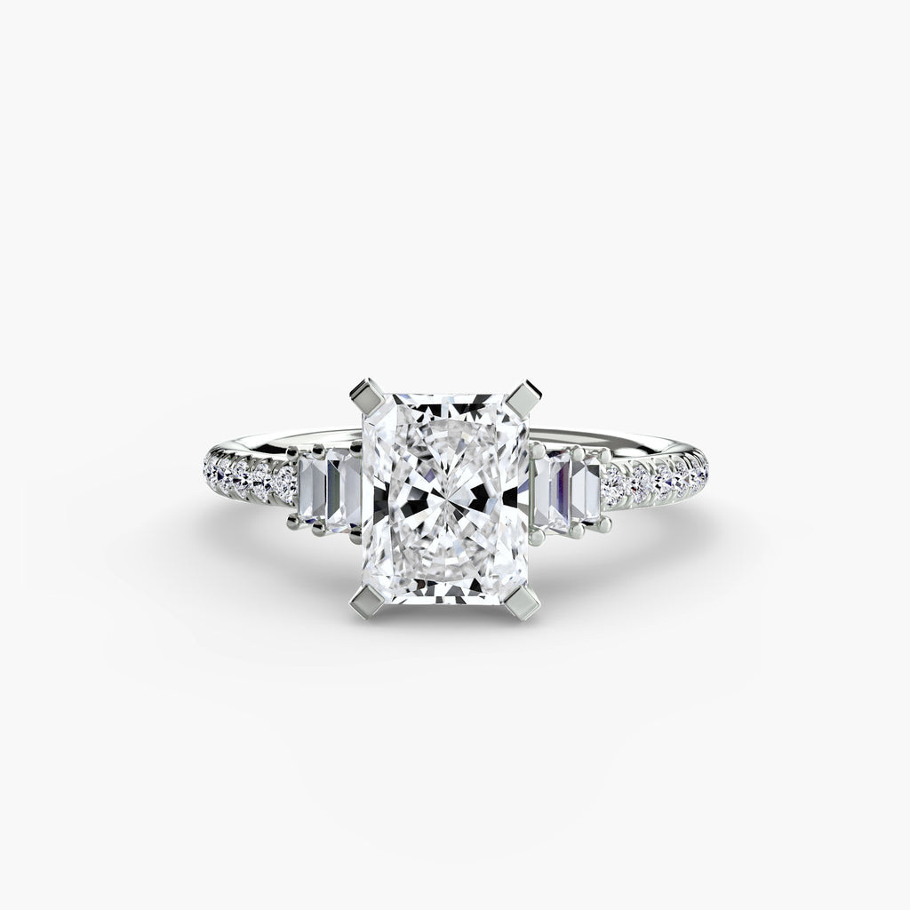 Pavé Solitaire