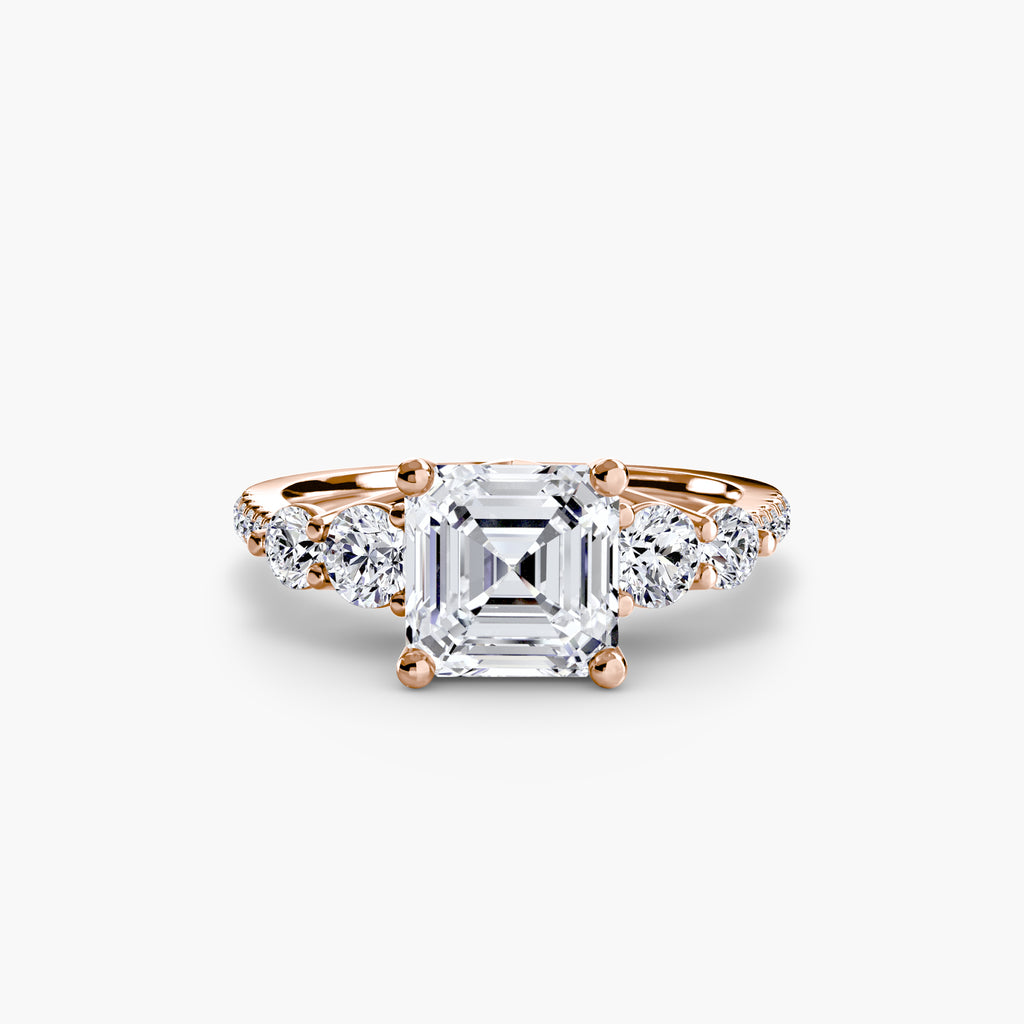Five Stone Pavé Band