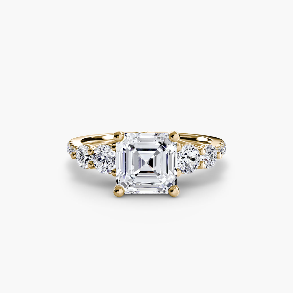 Five Stone Pavé Band