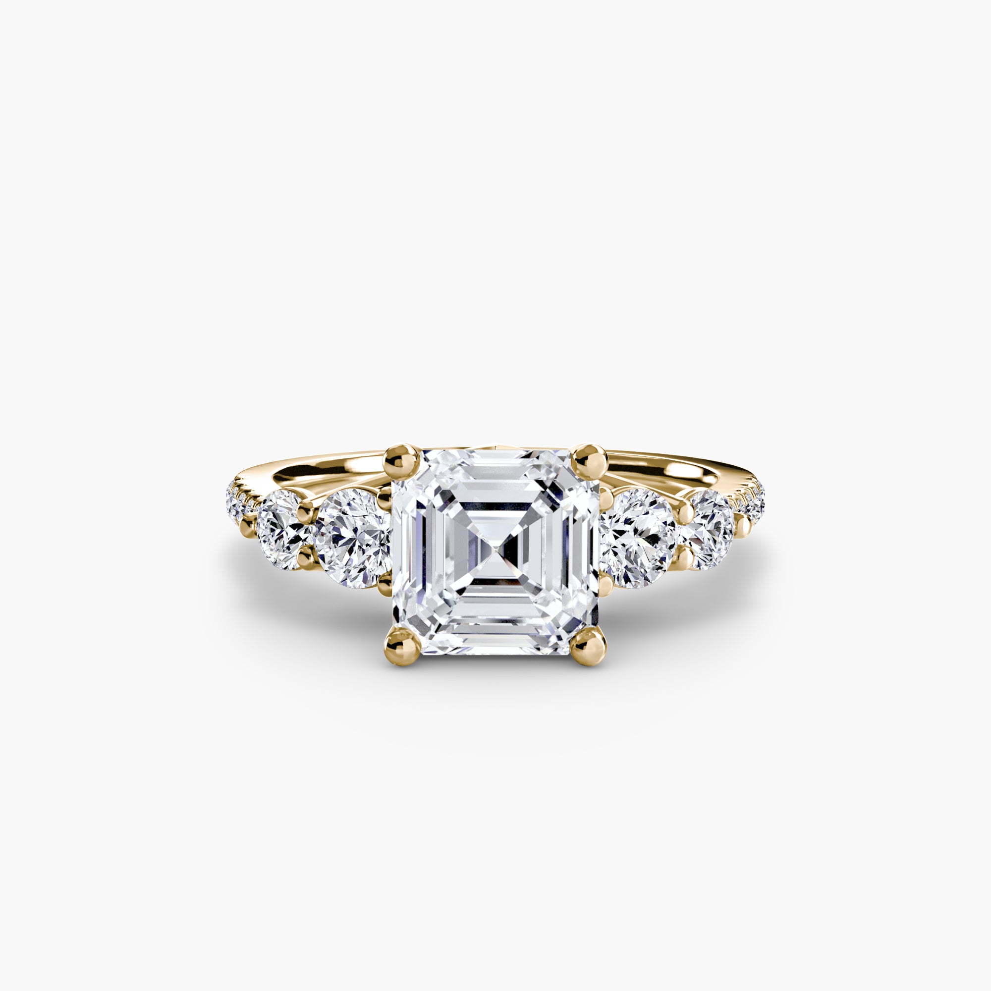 Five Stone Pavé Band