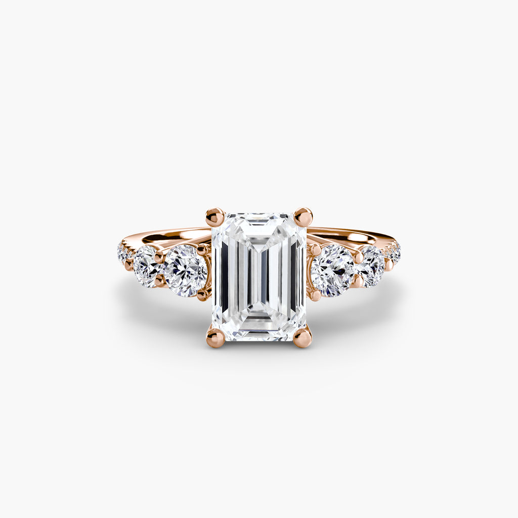 Five Stone Pavé Band