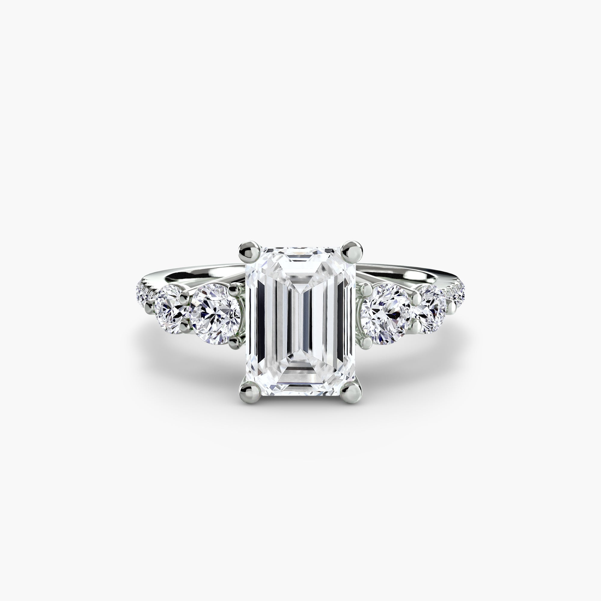 Five Stone Pavé Band