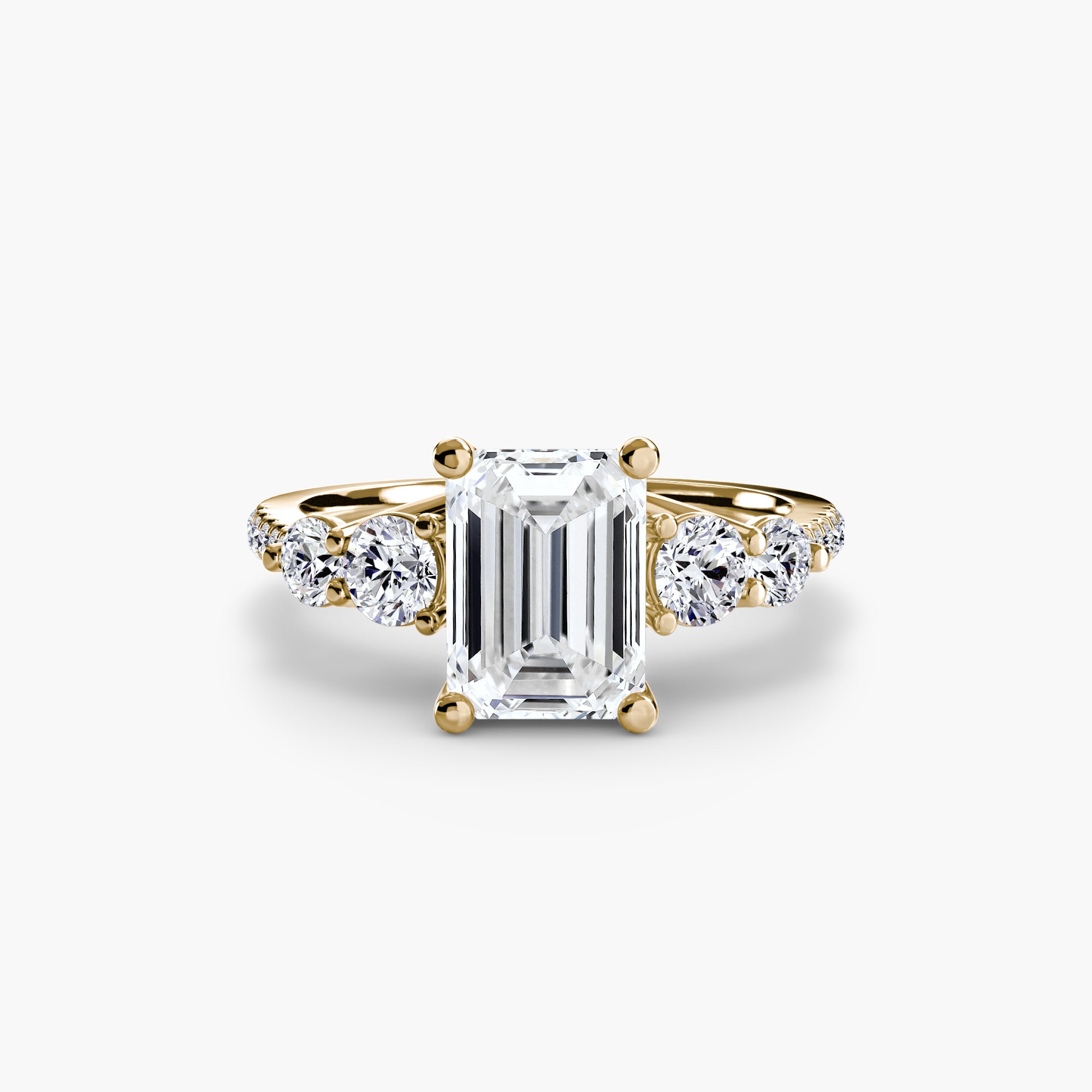 Five Stone Pavé Band